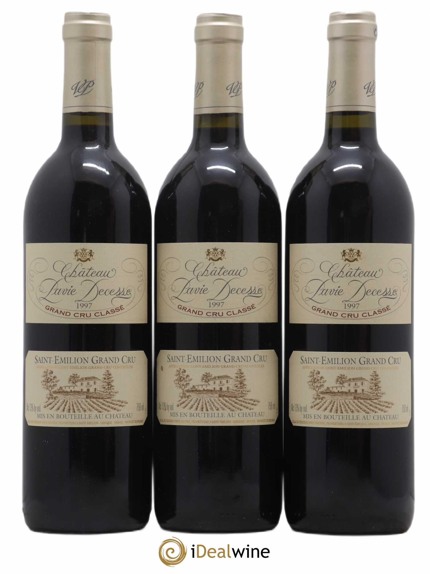 Château Pavie Decesse Grand Cru Classé 1997 - Lot de 6 bouteilles - 1