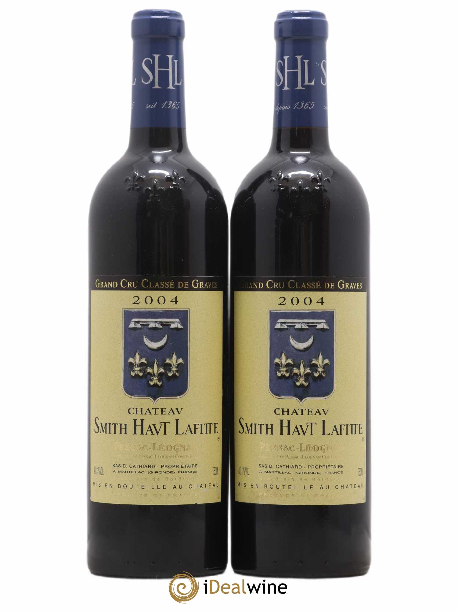 Château Smith Haut Lafitte Cru Classé de Graves 2004 - Lot de 2 bouteilles - 0