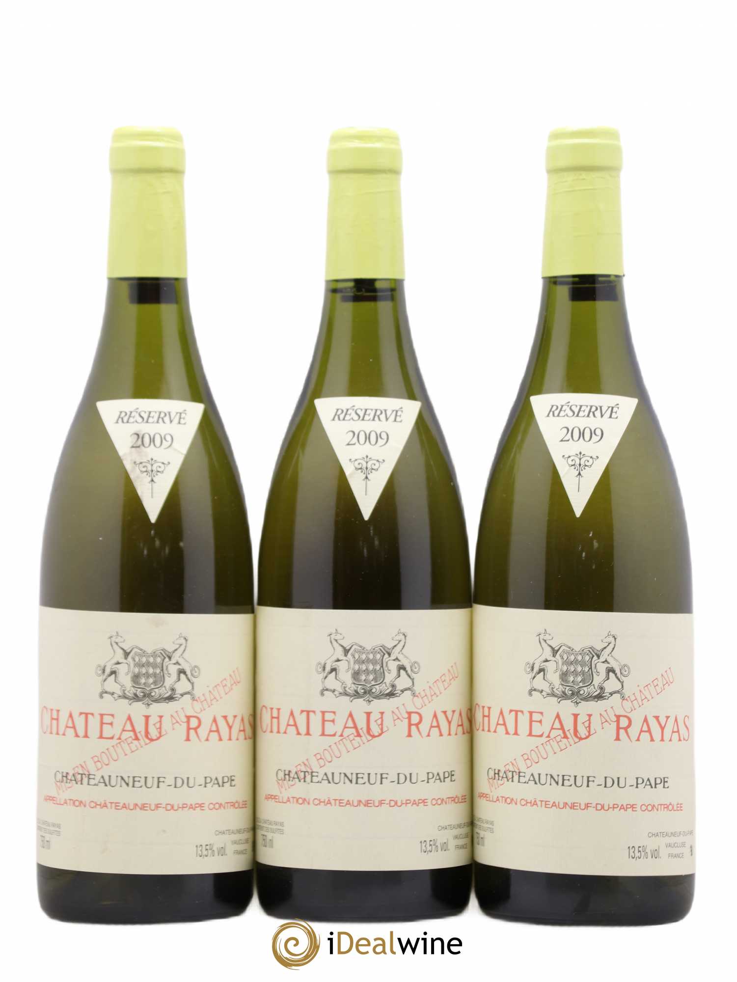 Châteauneuf-du-Pape Château Rayas Emmanuel Reynaud 2009 - Lot de 3 bouteilles - 0