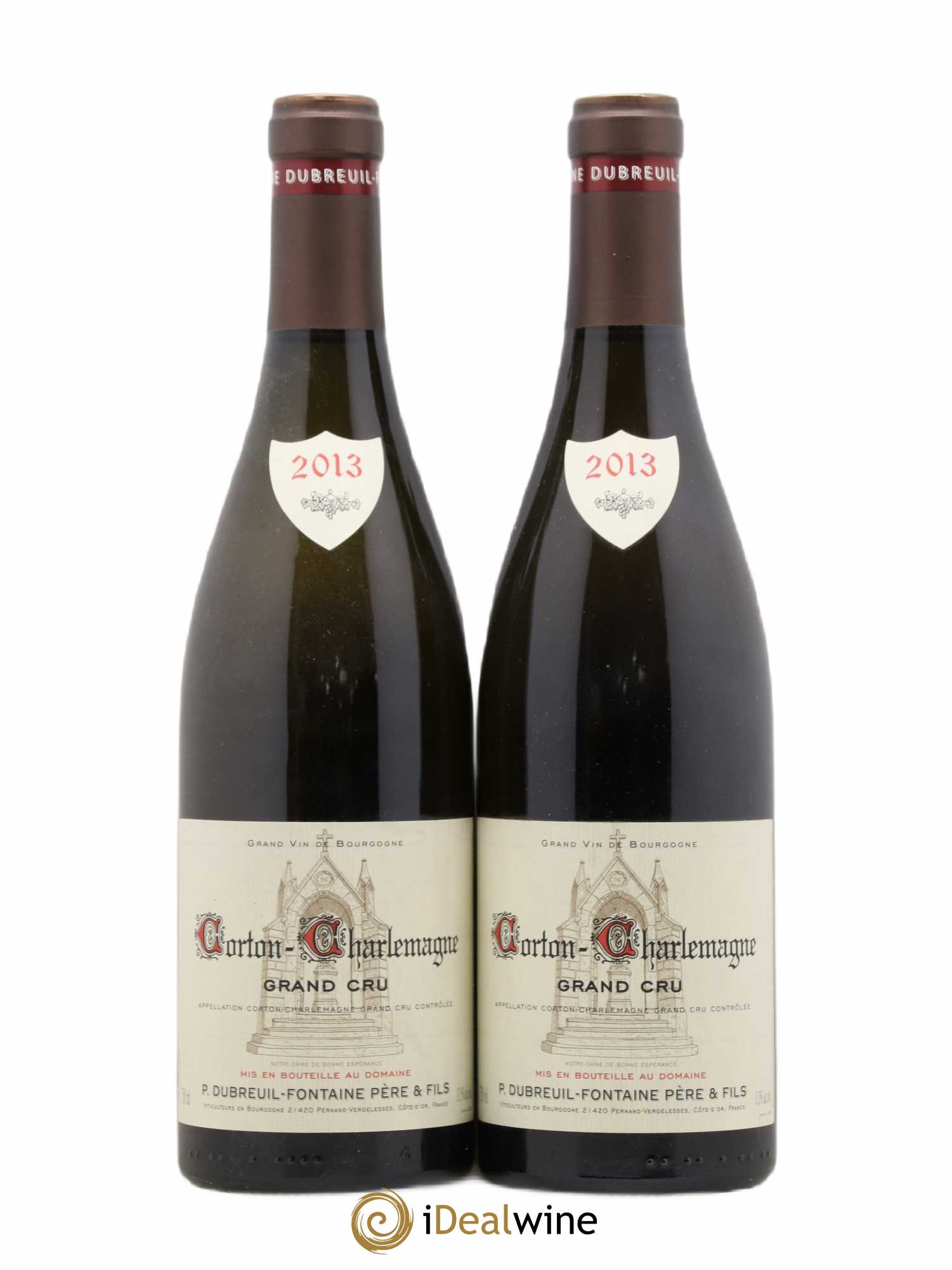 Corton-Charlemagne Grand Cru Dubreuil-Fontaine (Domaine) 2013 - Lot de 2 bouteilles - 0