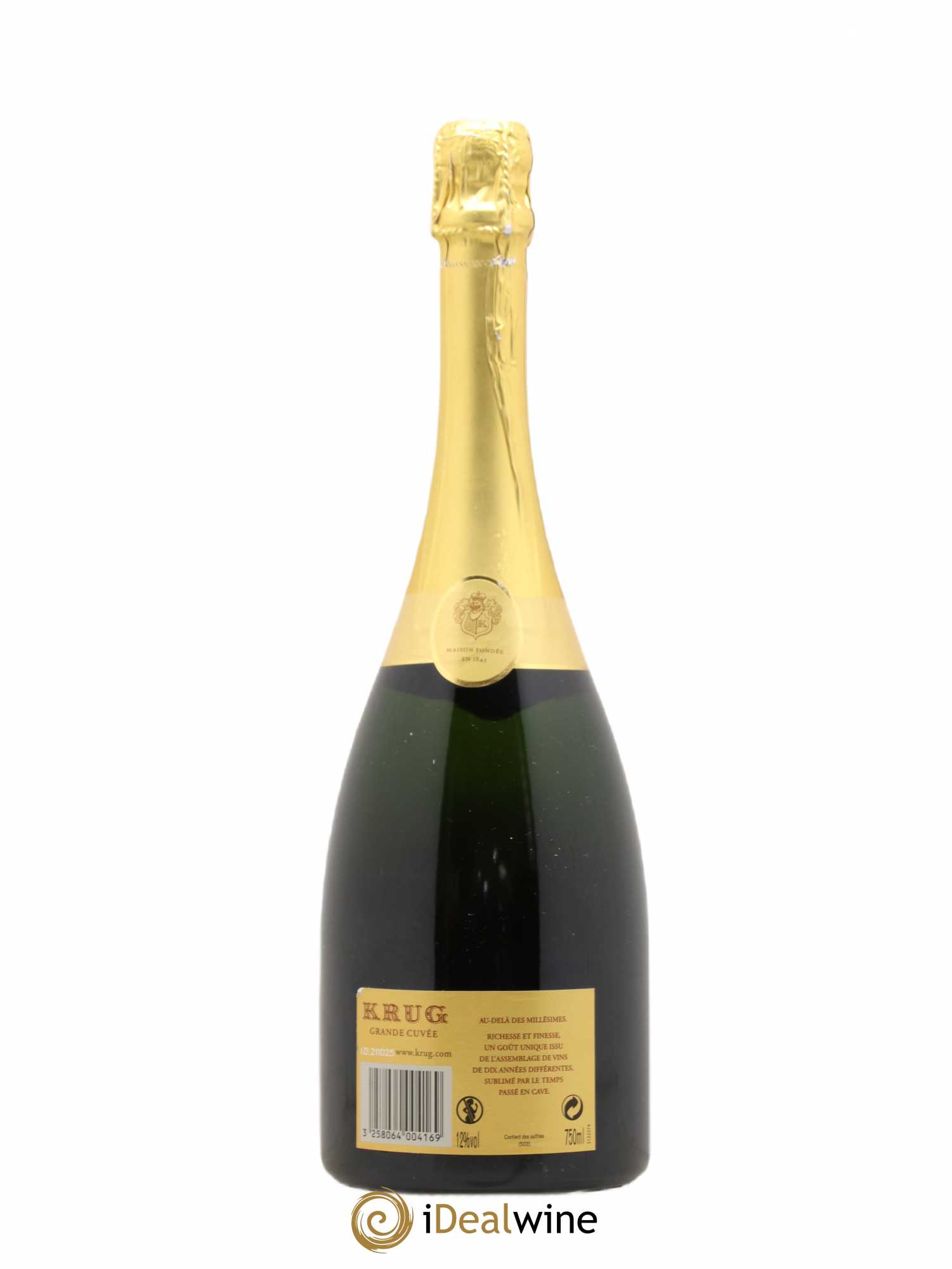 Grande Cuvée - 160ème édition Krug Brut - Lot de 1 bouteille - 1
