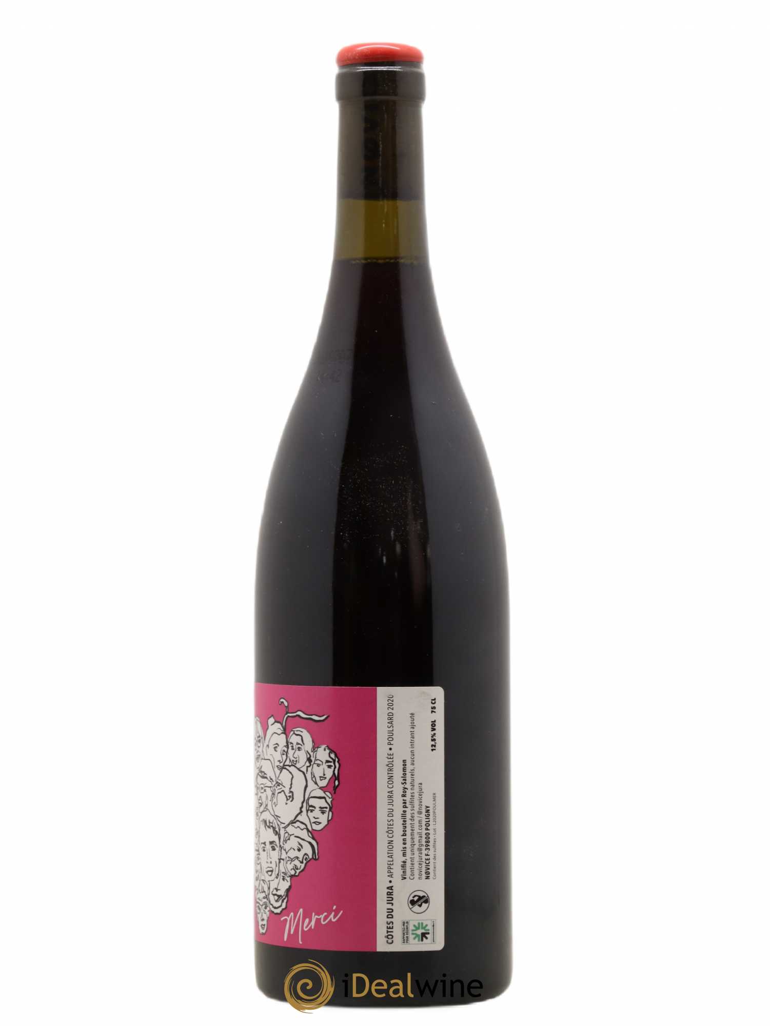 Vin de France Cuvée Merci Poulsard Domaine de Novice 2020 - Posten von 1 Flasche - 1