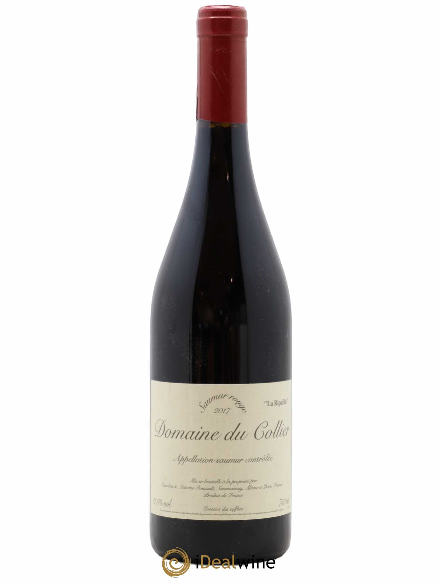 Saumur La Ripaille Domaine du Collier 2017 - Lot de 1 bouteille - 0
