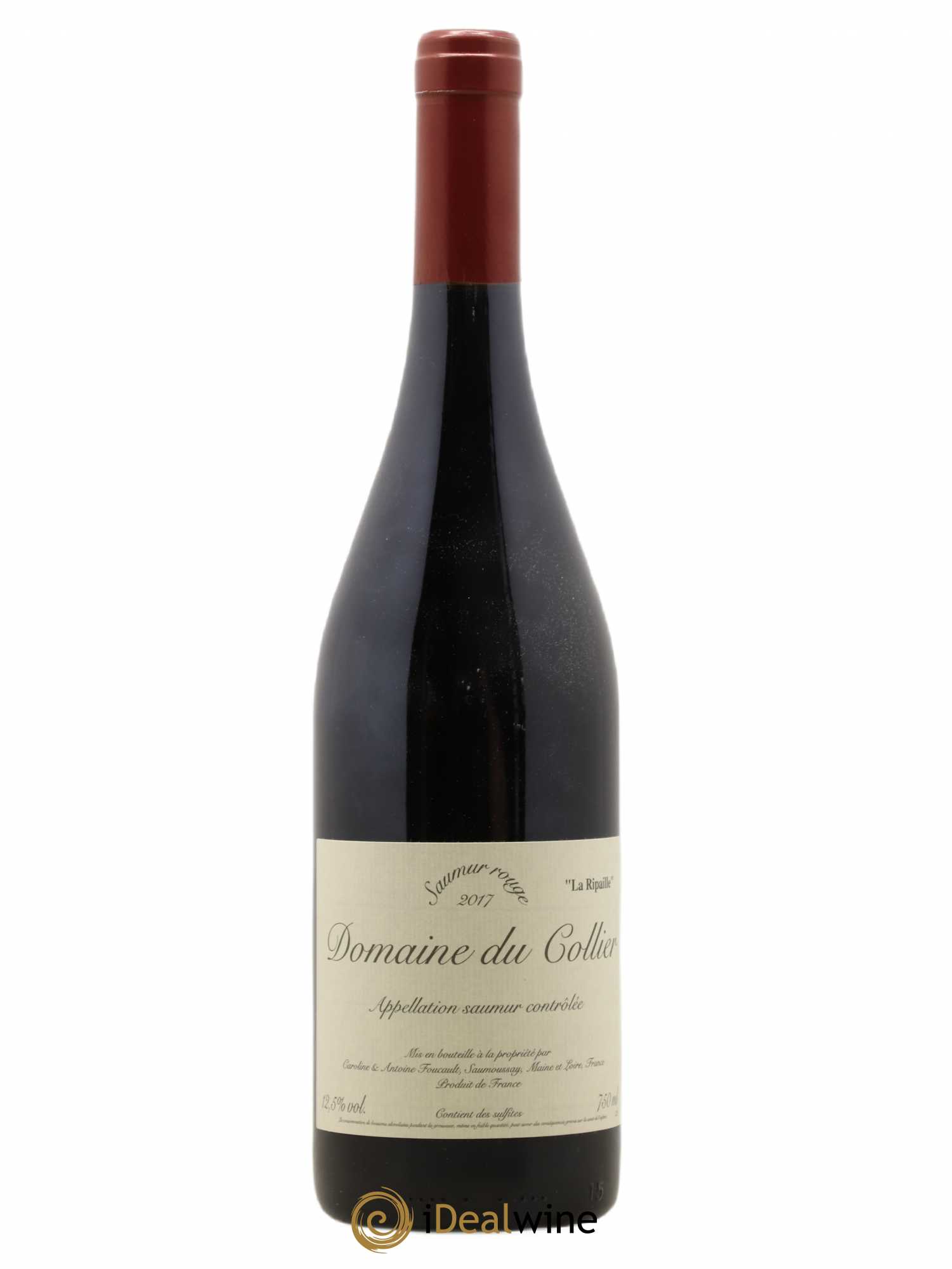 Saumur La Ripaille Domaine du Collier 2017 - Lot de 1 bouteille - 0