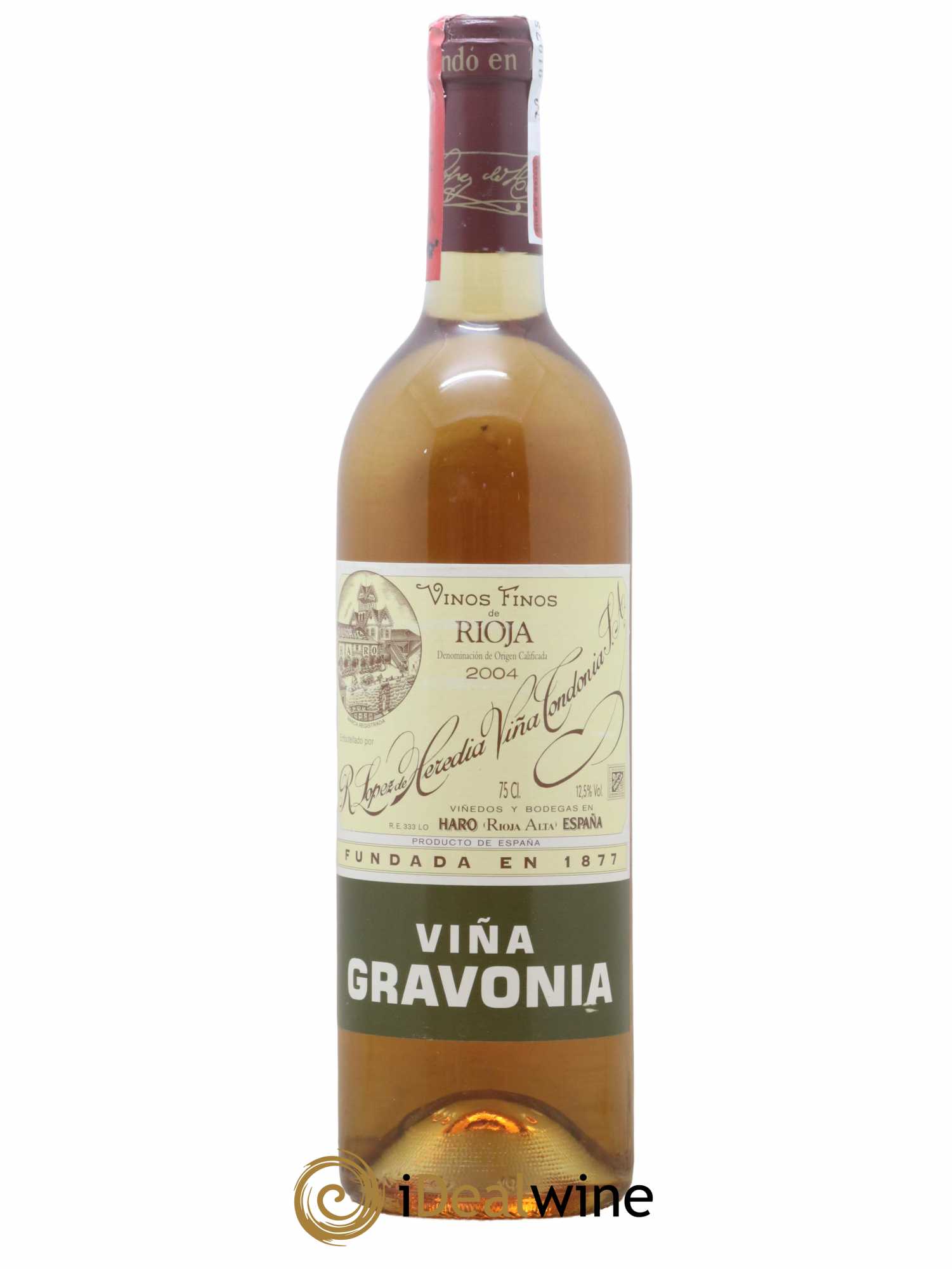Rioja DOCA Vina Gravonia Crianza Vina Tondonia R. Lopez de Heredia 2004 - Lot de 1 bouteille - 0