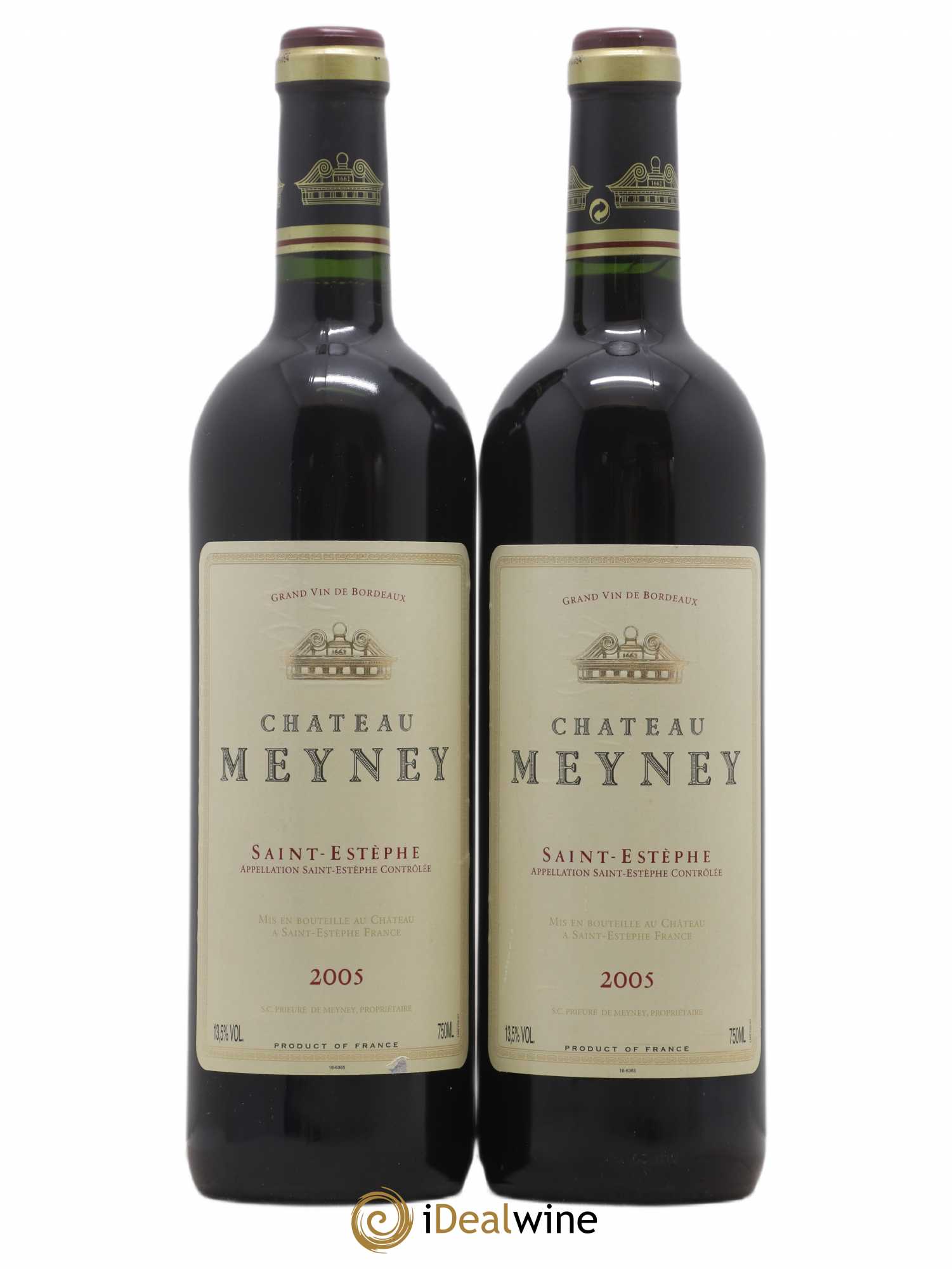 Château Meyney 2005 - Lot de 2 bouteilles - 0