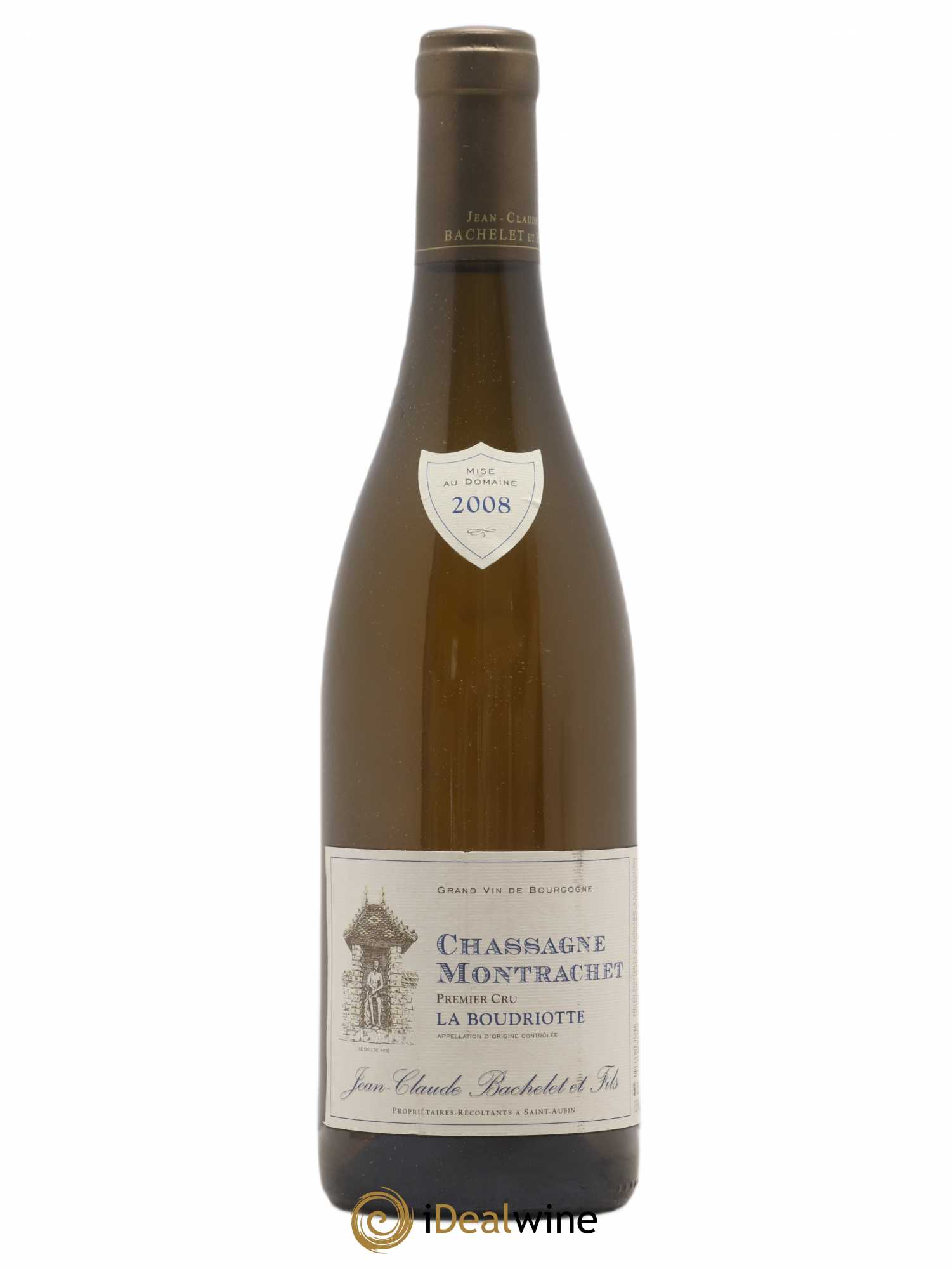 Chassagne-Montrachet 1er Cru La Boudriotte Jean-Claude Bachelet (Domaine) 2008 - Lot de 1 bouteille - 0