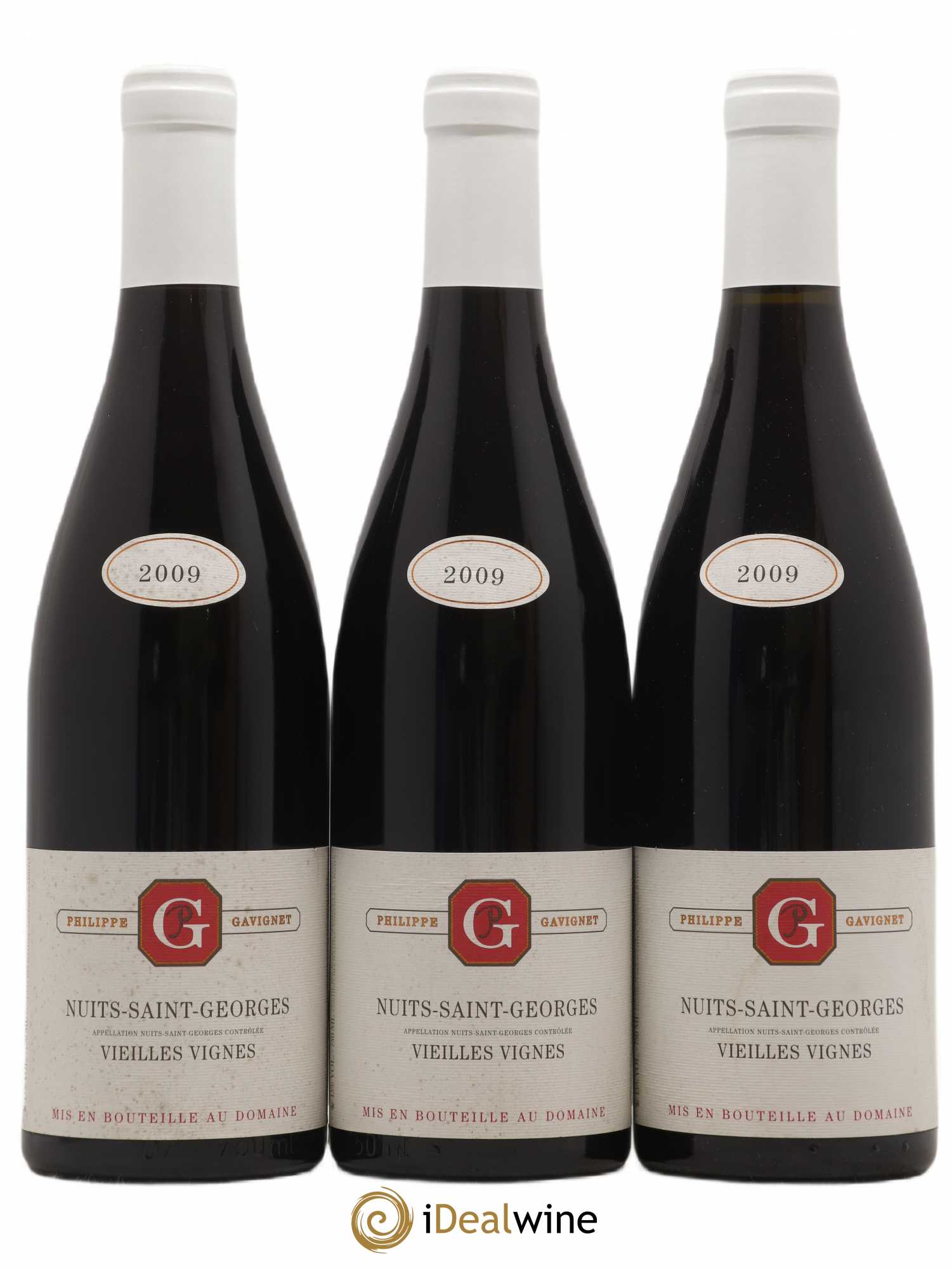 Nuits-Saint-Georges Vieilles vignes Domaine Philippe Gavignet 2009 - Posten von 3 Flaschen - 0