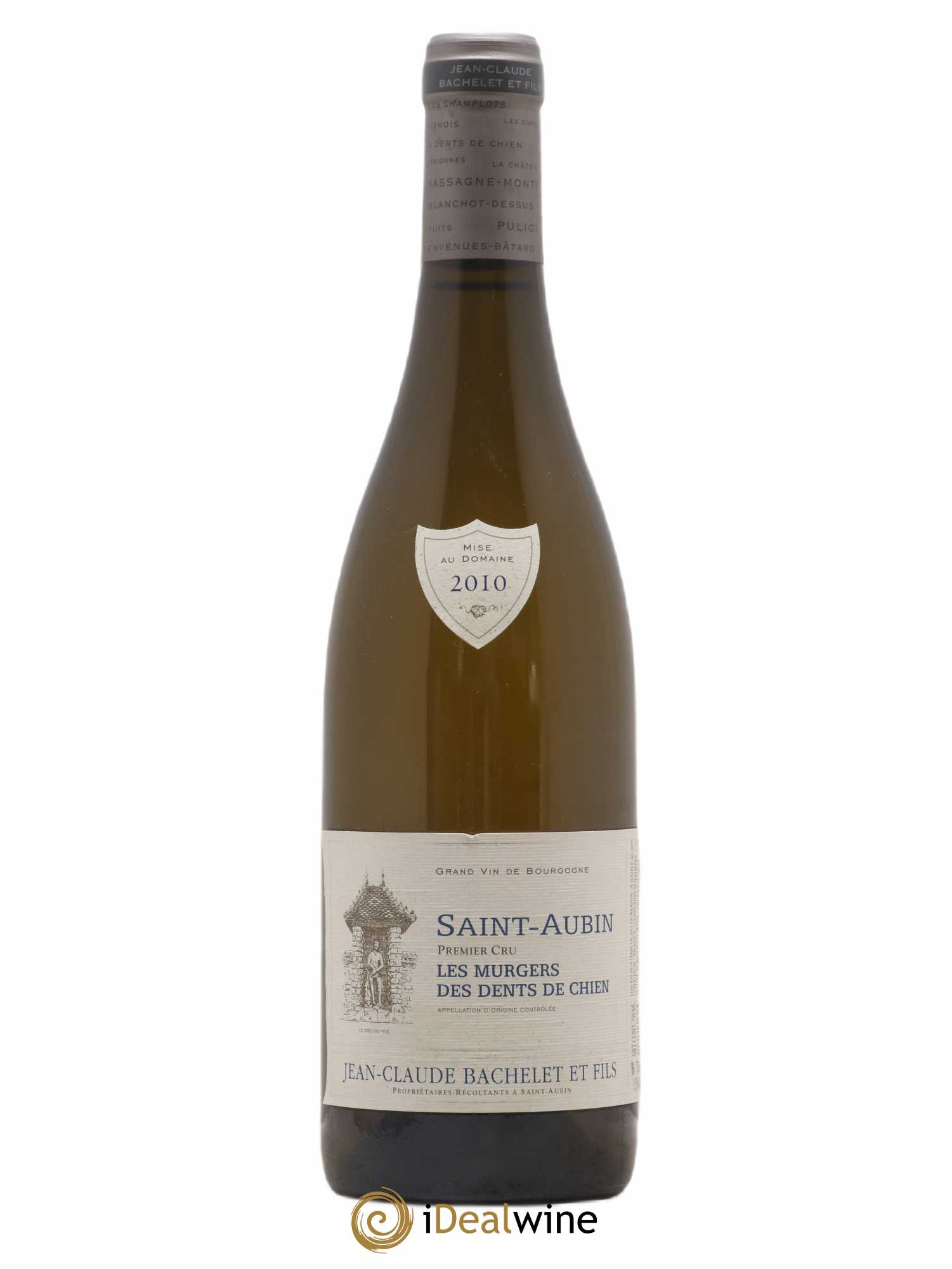 Saint-Aubin 1er Cru Les Murgers des Dents de Chien Jean-Claude Bachelet (Domaine) 2010 - Posten von 1 Flasche - 0