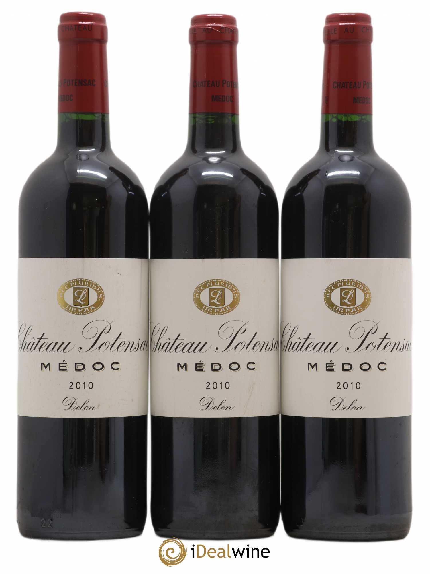 Château Potensac 2010 - Lot de 3 bouteilles - 0