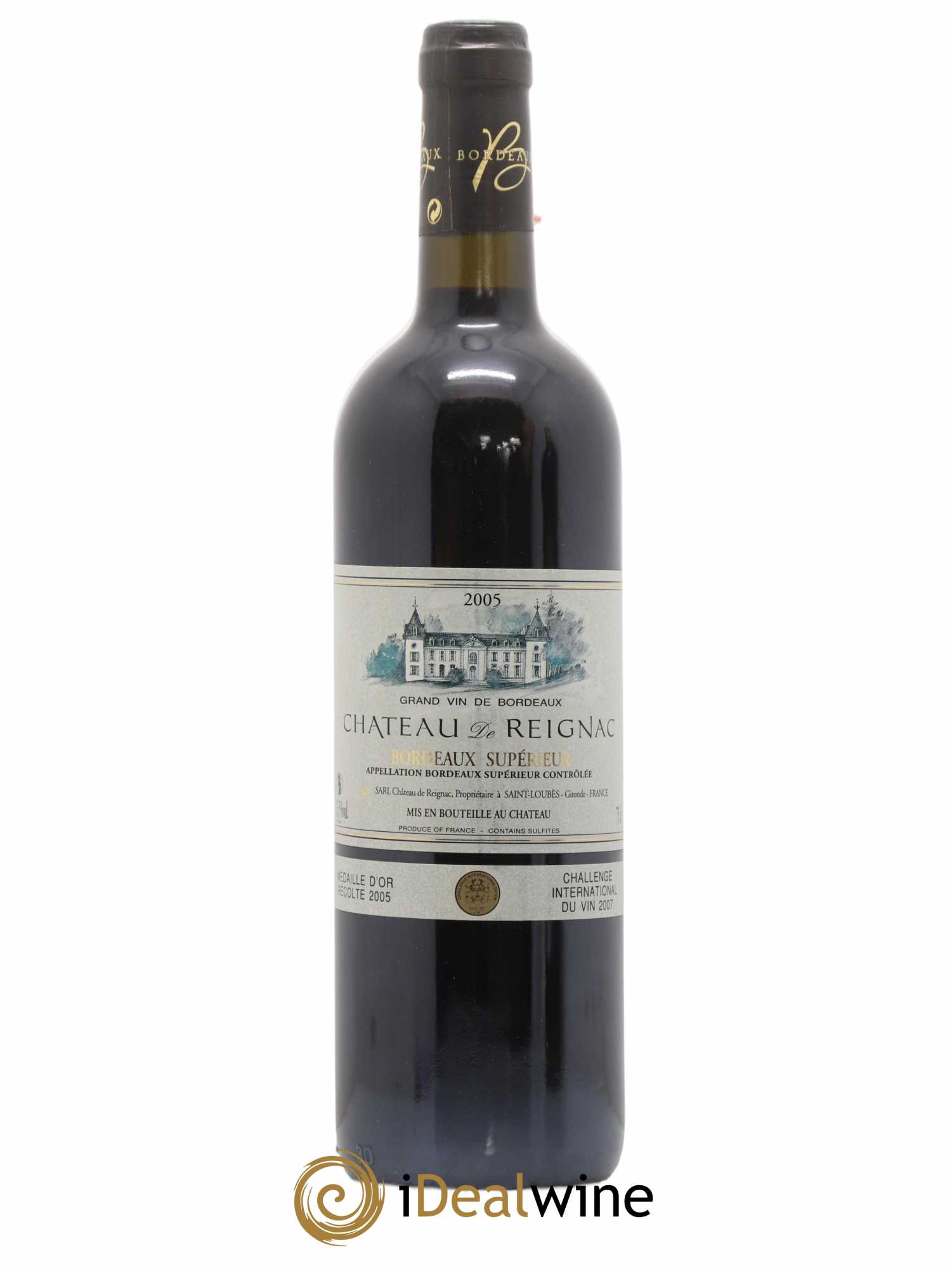Château de Reignac Second Vin 2005 - Lot de 1 bouteille - 0