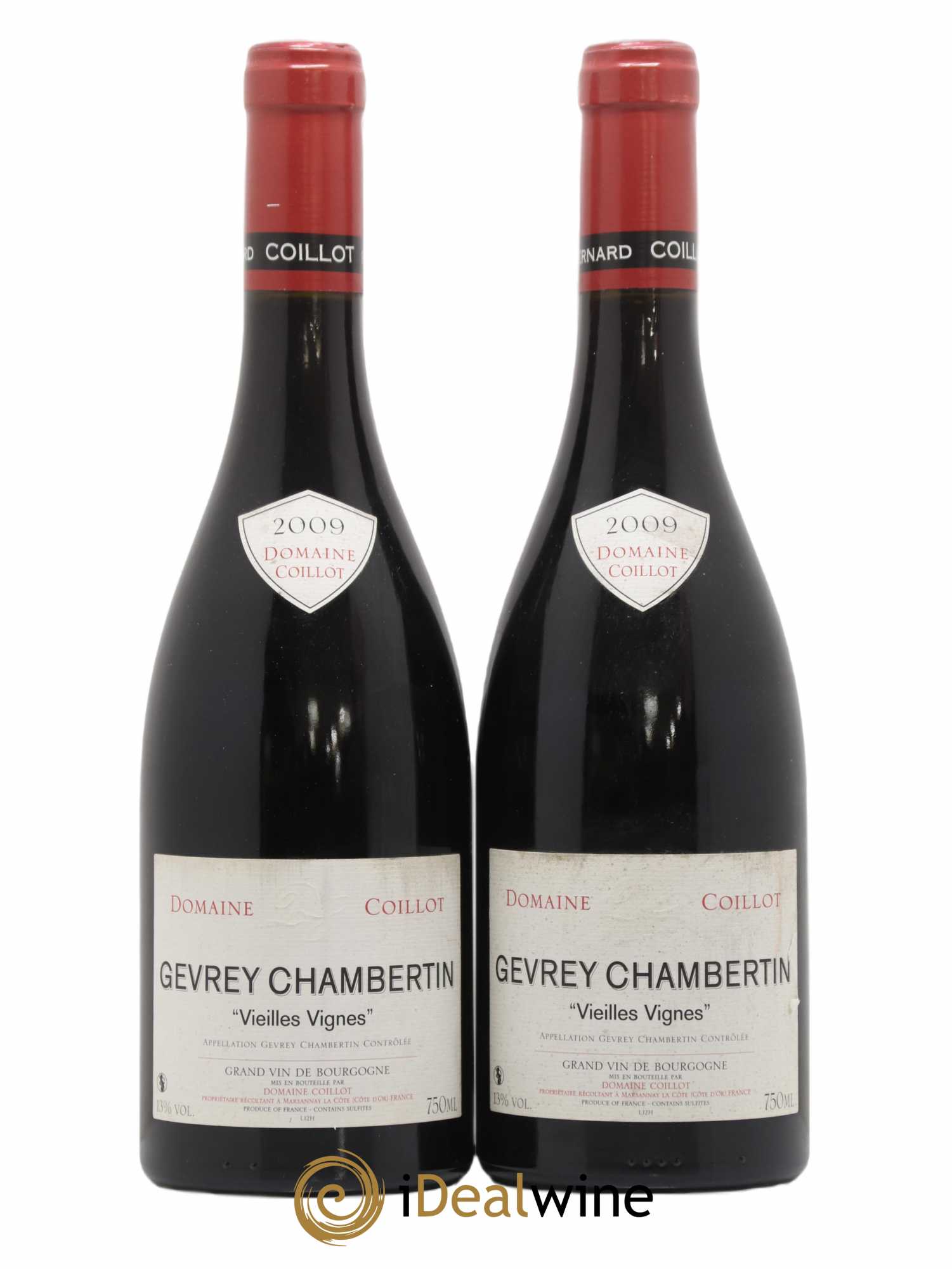 Gevrey-Chambertin Vieilles Vignes Domaine Bernard Coillot 2009 - Posten von 2 Flaschen - 0