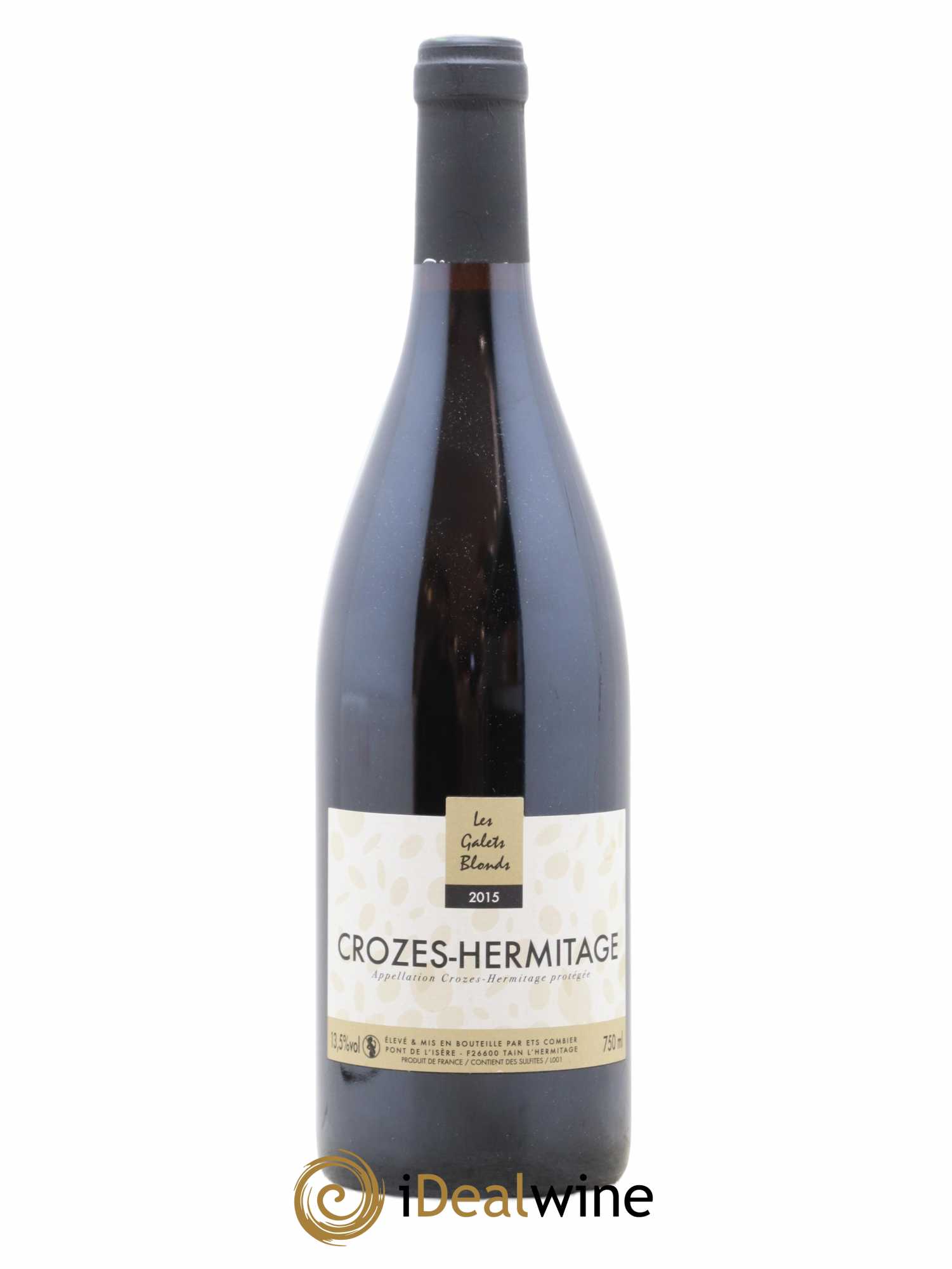 Crozes-Hermitage Les Galets Blonds Combier 2015 - Lot of 1 bottle - 0