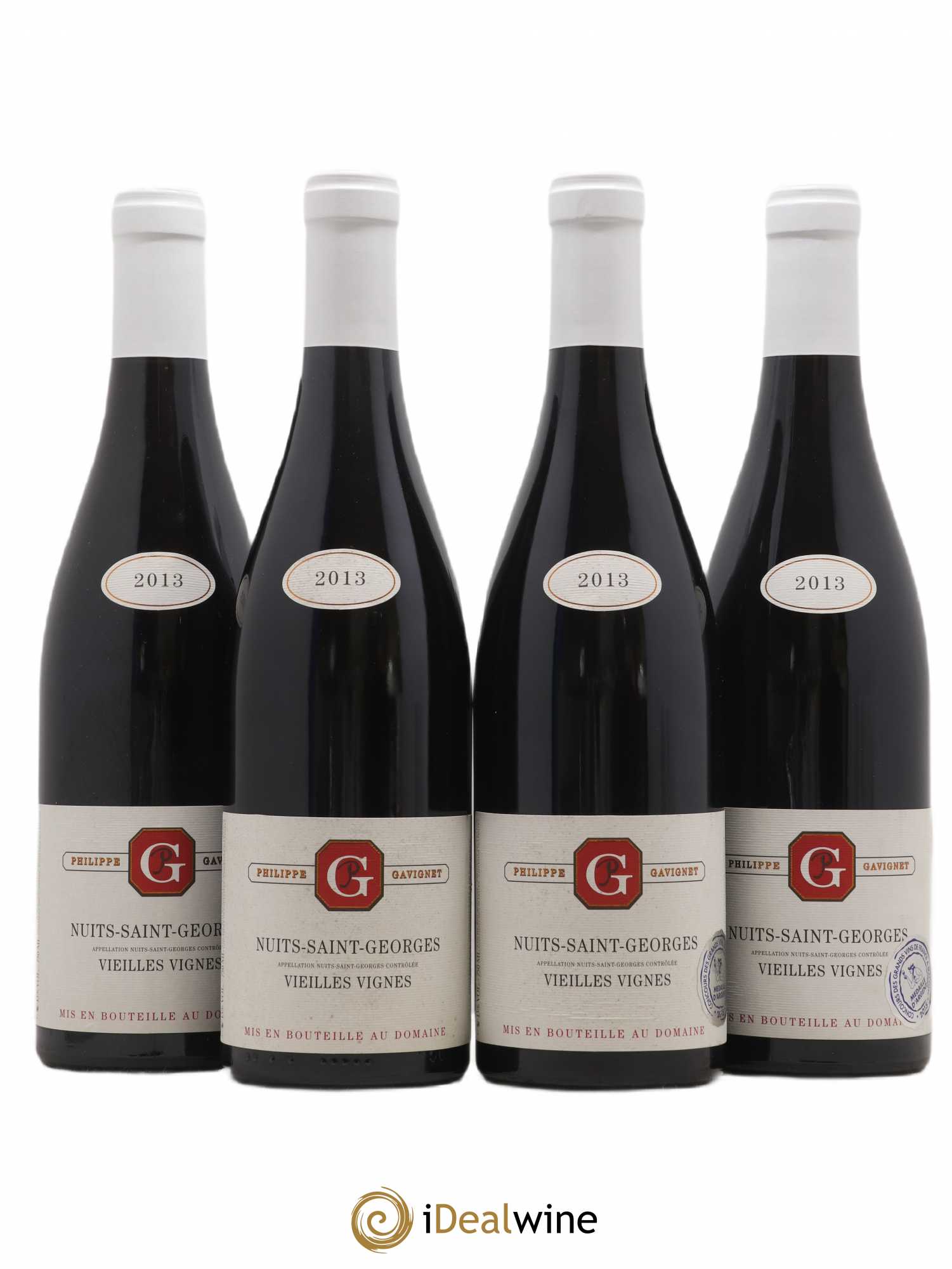 Nuits-Saint-Georges Vieilles vignes Domaine Philippe Gavignet 2013 - Posten von 4 Flaschen - 0