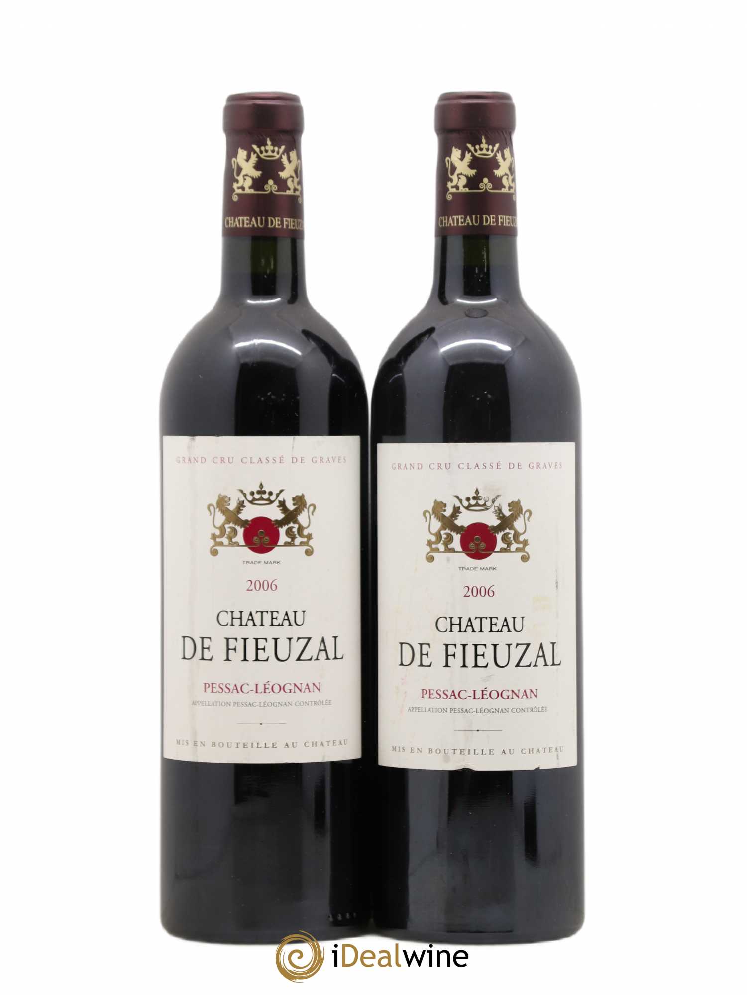 Château de Fieuzal Cru Classé de Graves 2006 - Lot de 2 bouteilles - 0