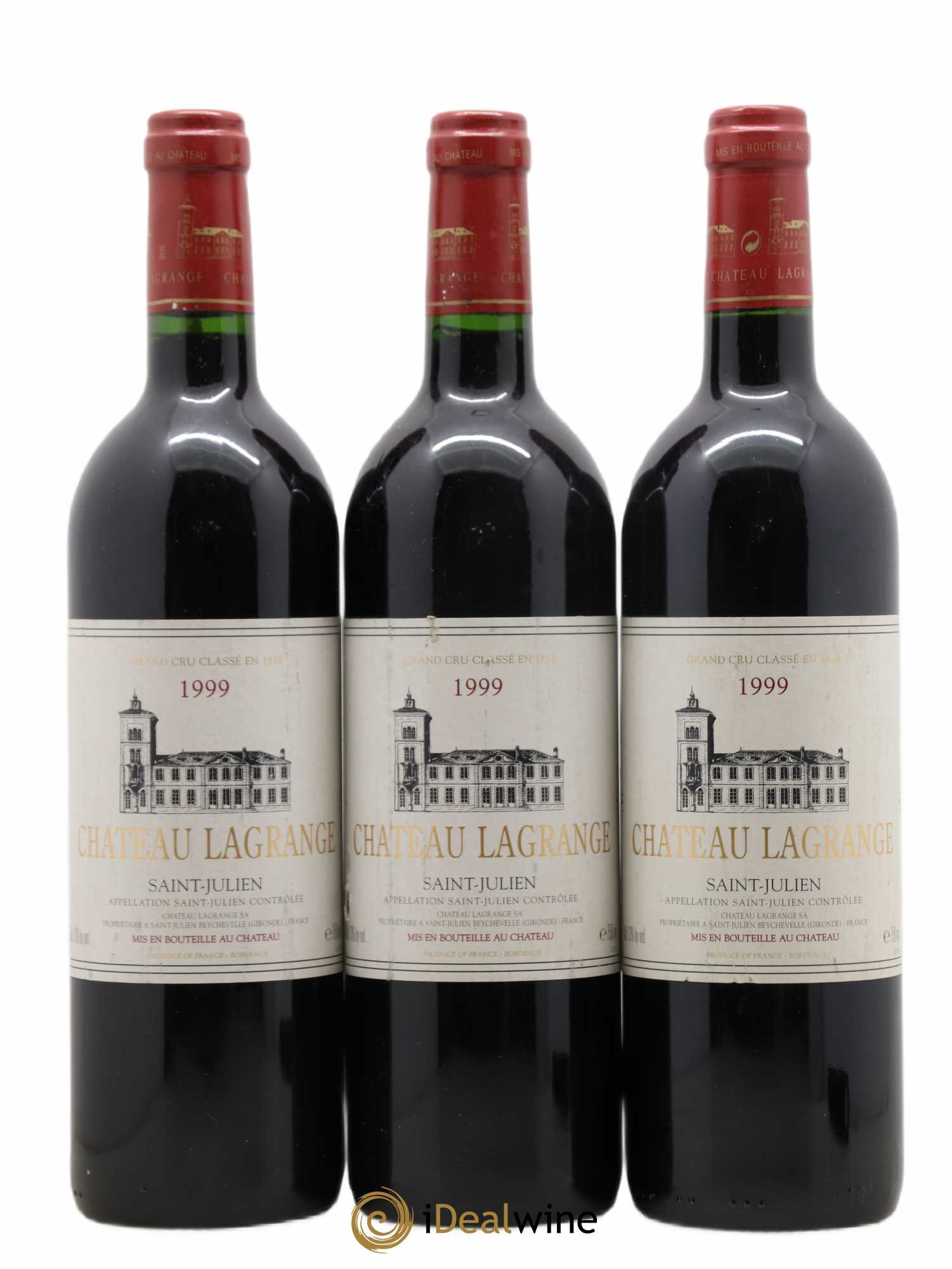 Château Lagrange 3ème Grand Cru Classé 1999 - Lot de 6 bouteilles - 1