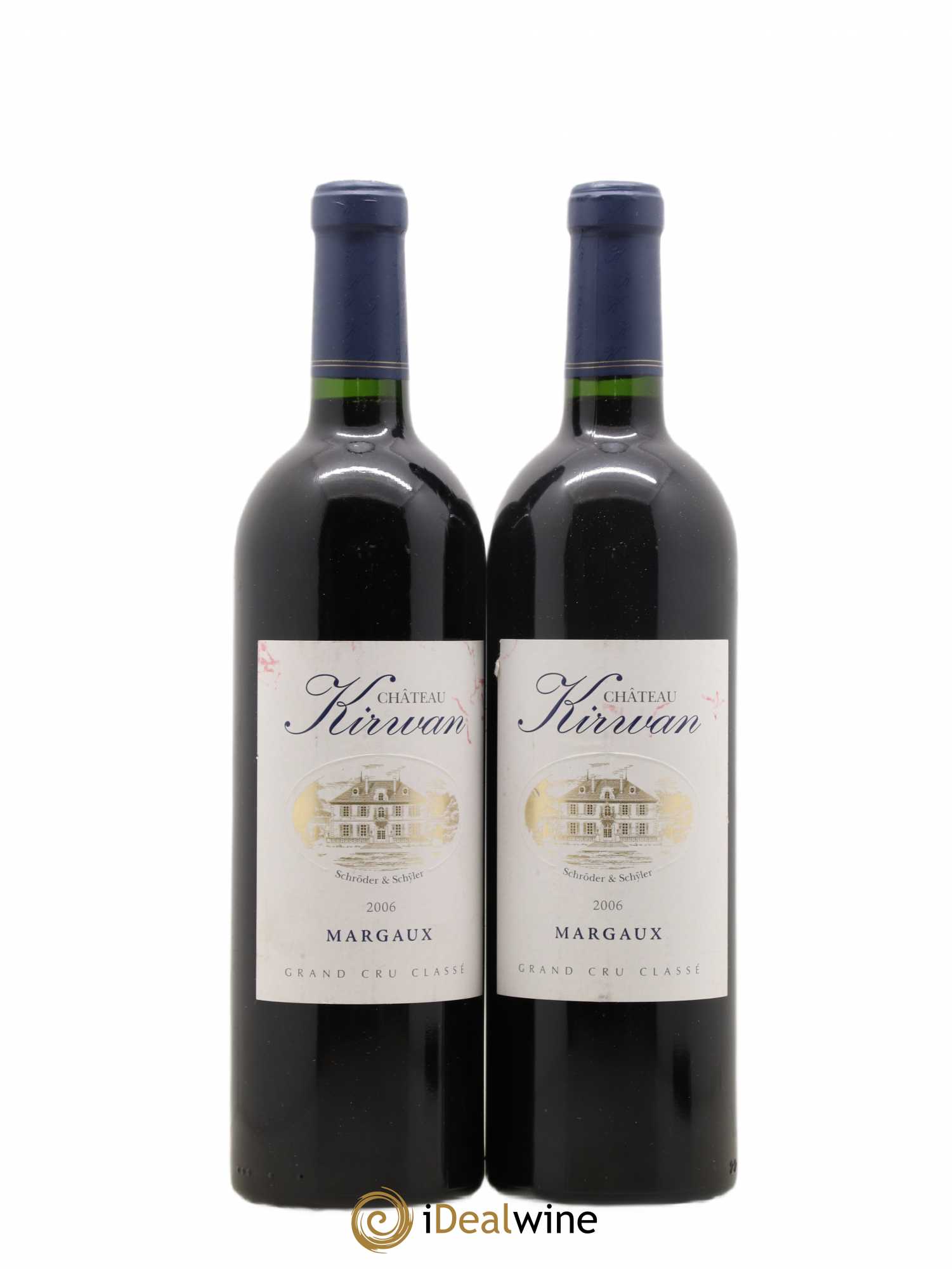 Château Kirwan 3ème Grand Cru Classé 2006 - Lot de 2 bouteilles - 0