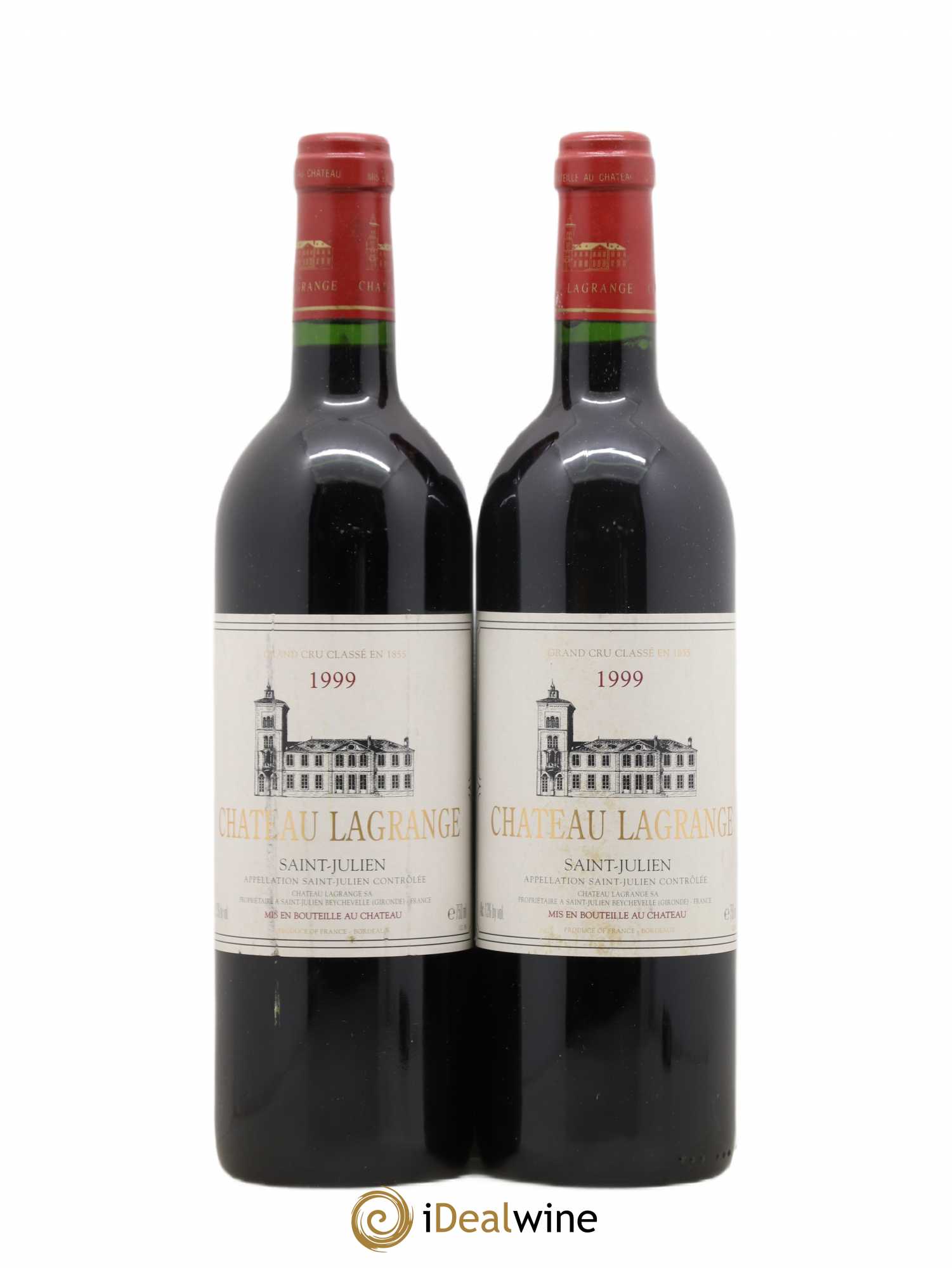 Château Lagrange 3ème Grand Cru Classé 1999 - Lot de 2 bouteilles - 0