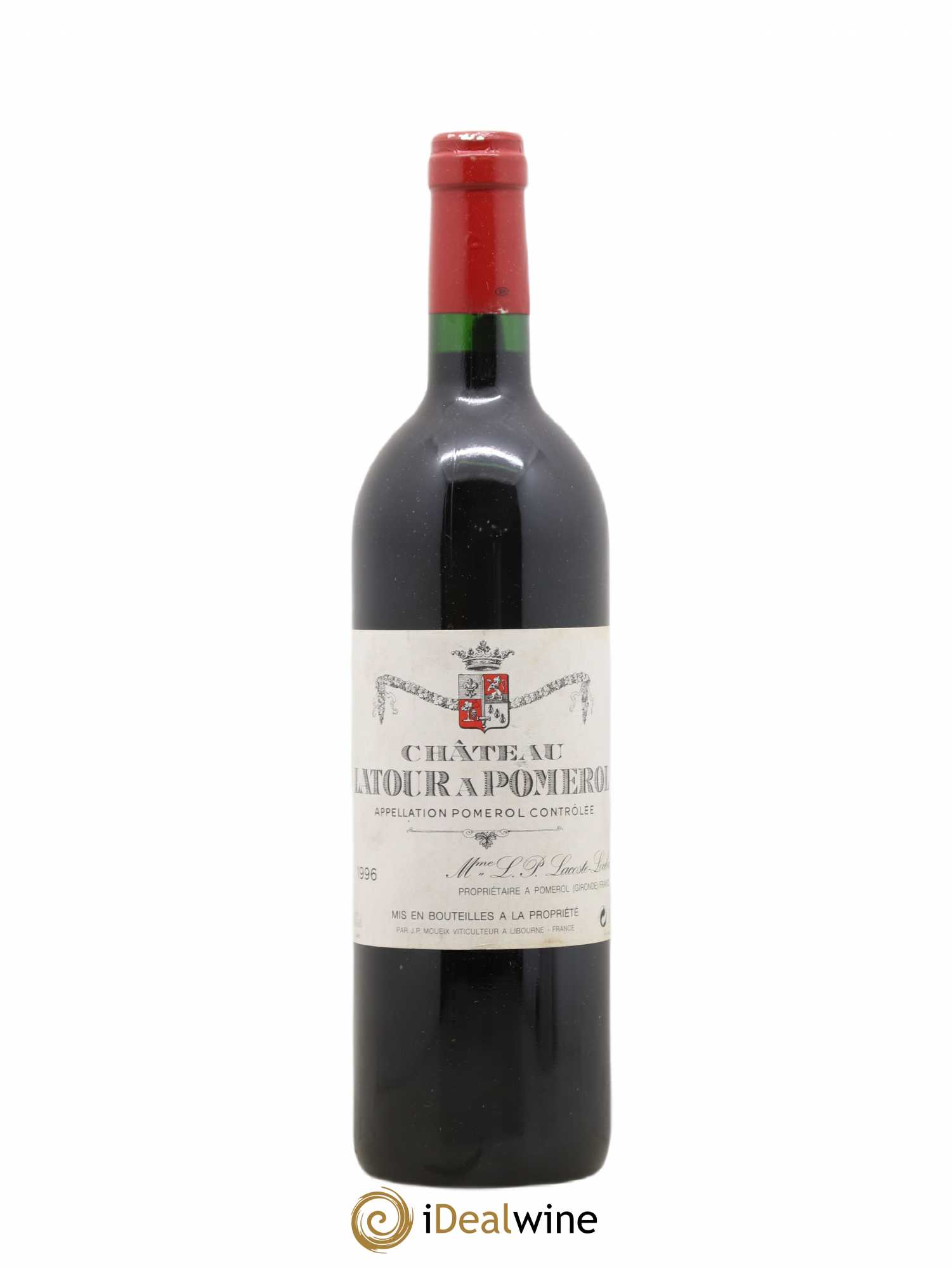 Château Latour à Pomerol 1996 - Lot de 1 bouteille - 0