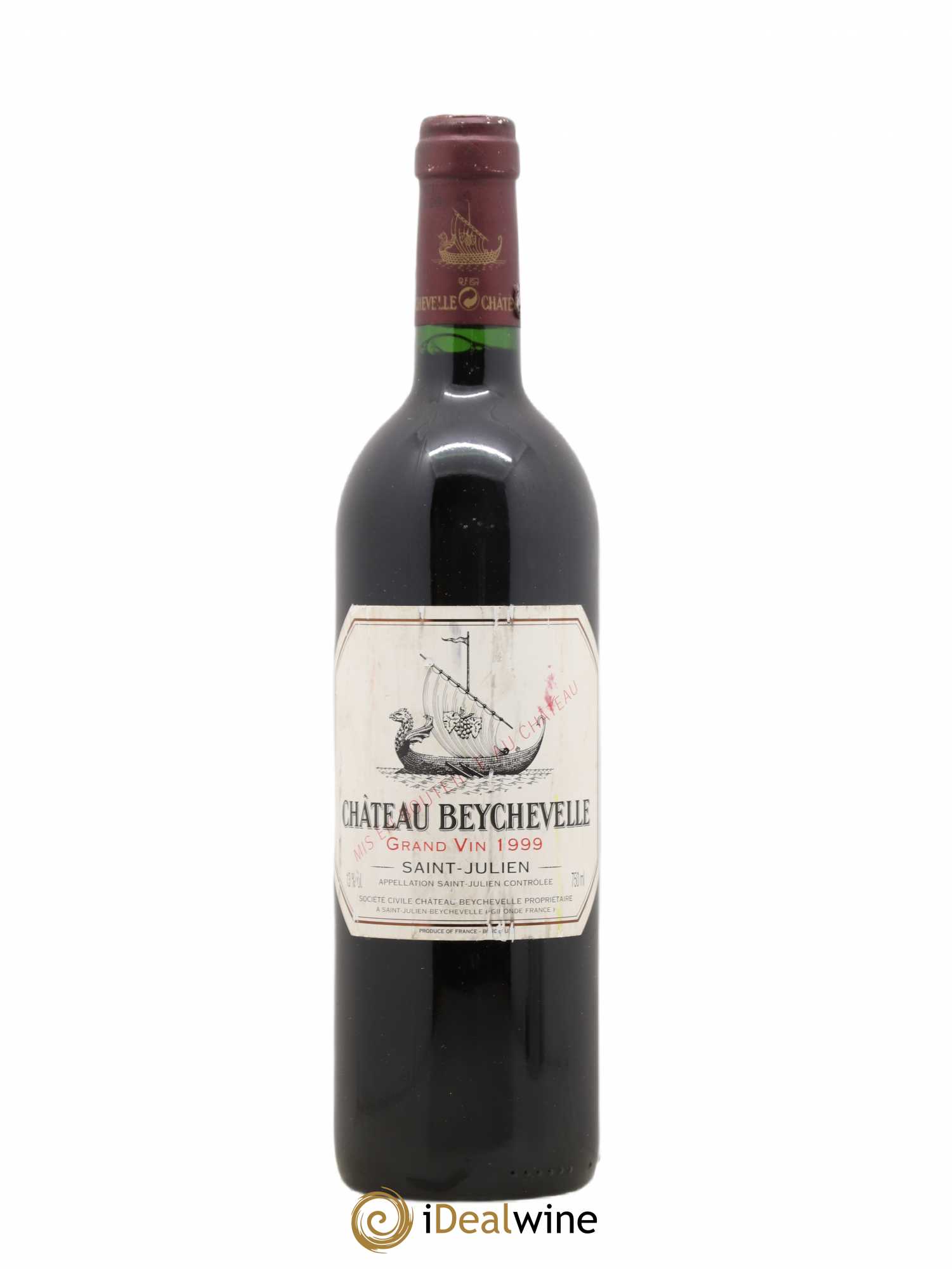 Château Beychevelle 4ème Grand Cru Classé 1999 - Lot de 1 bouteille - 0