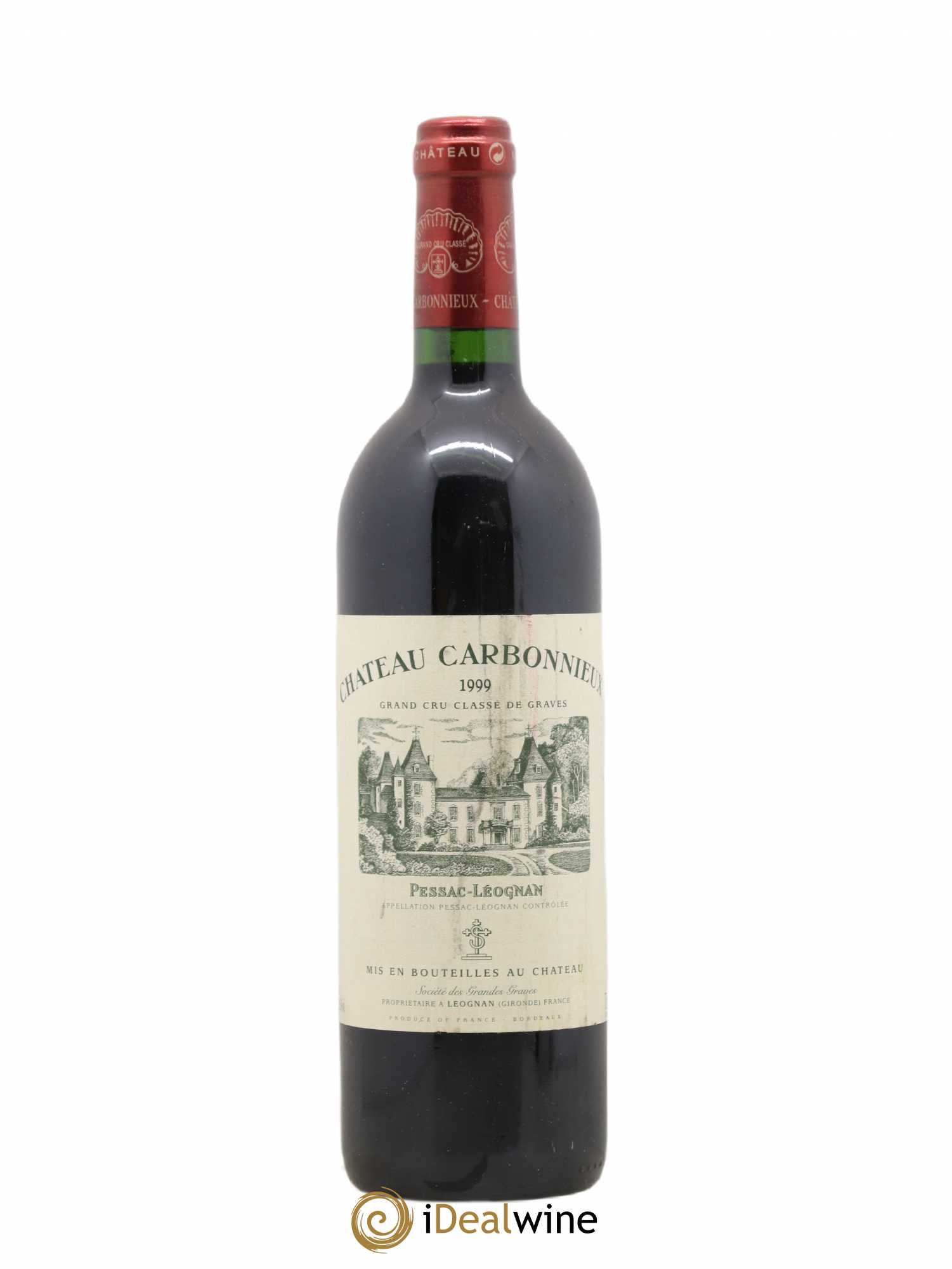Château Carbonnieux Cru Classé de Graves 1999 - Lot de 1 bouteille - 0
