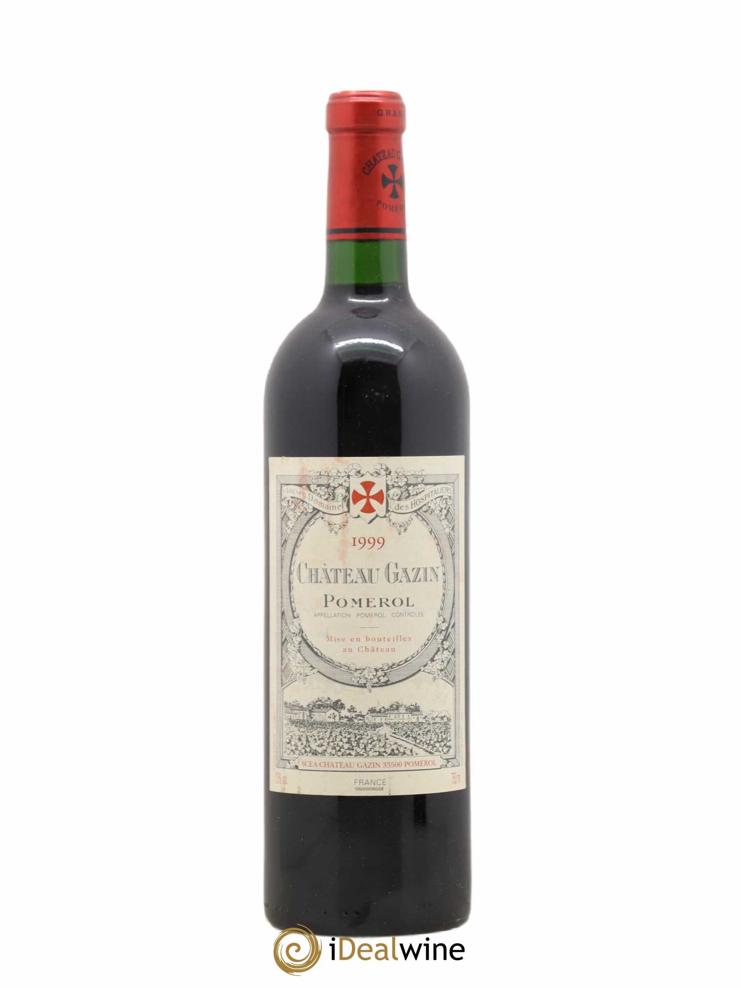 Château Gazin 1999 - Lot de 1 bouteille - 0