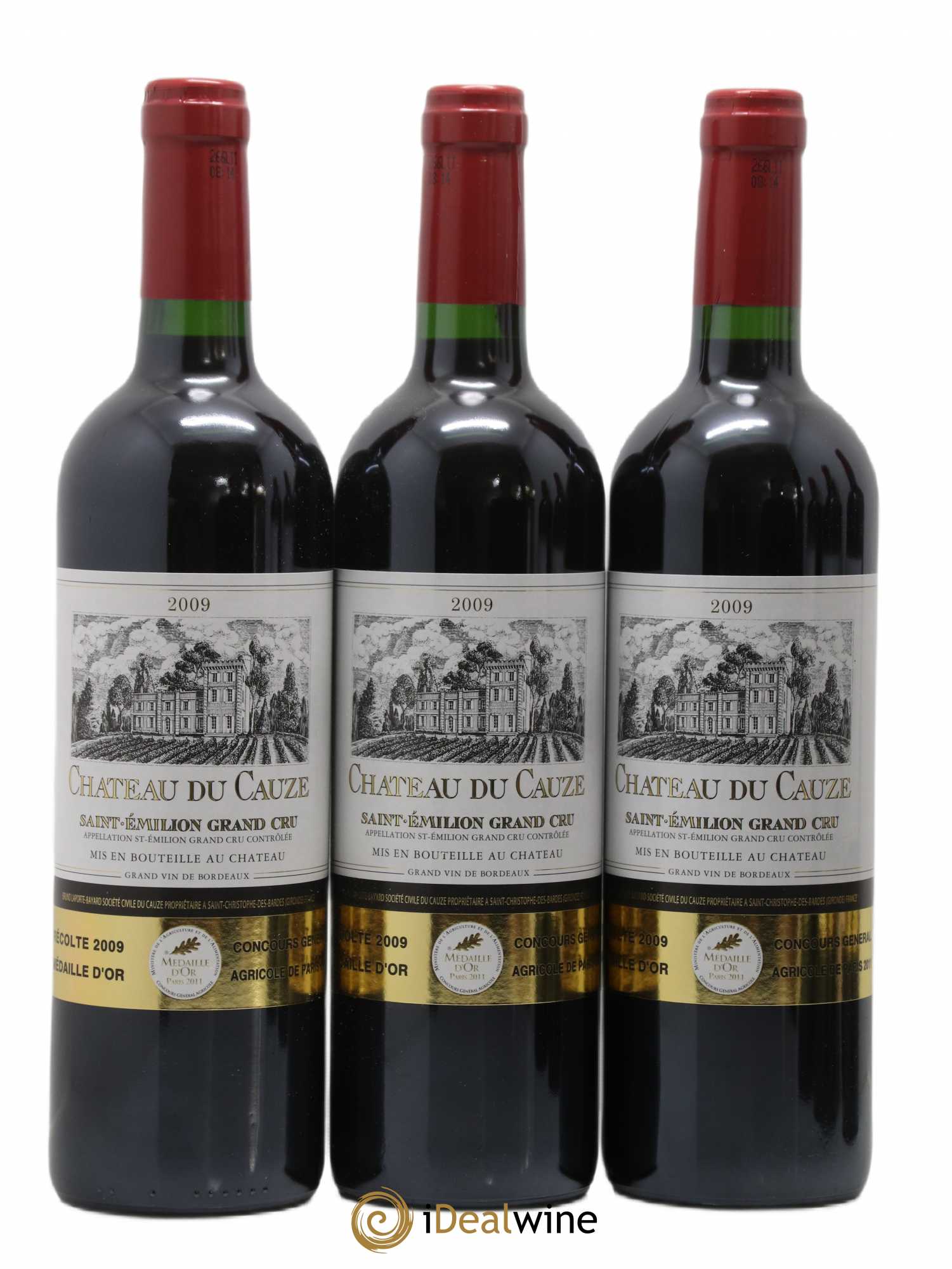Château du Cauze 2009 - Lot de 6 bouteilles - 1
