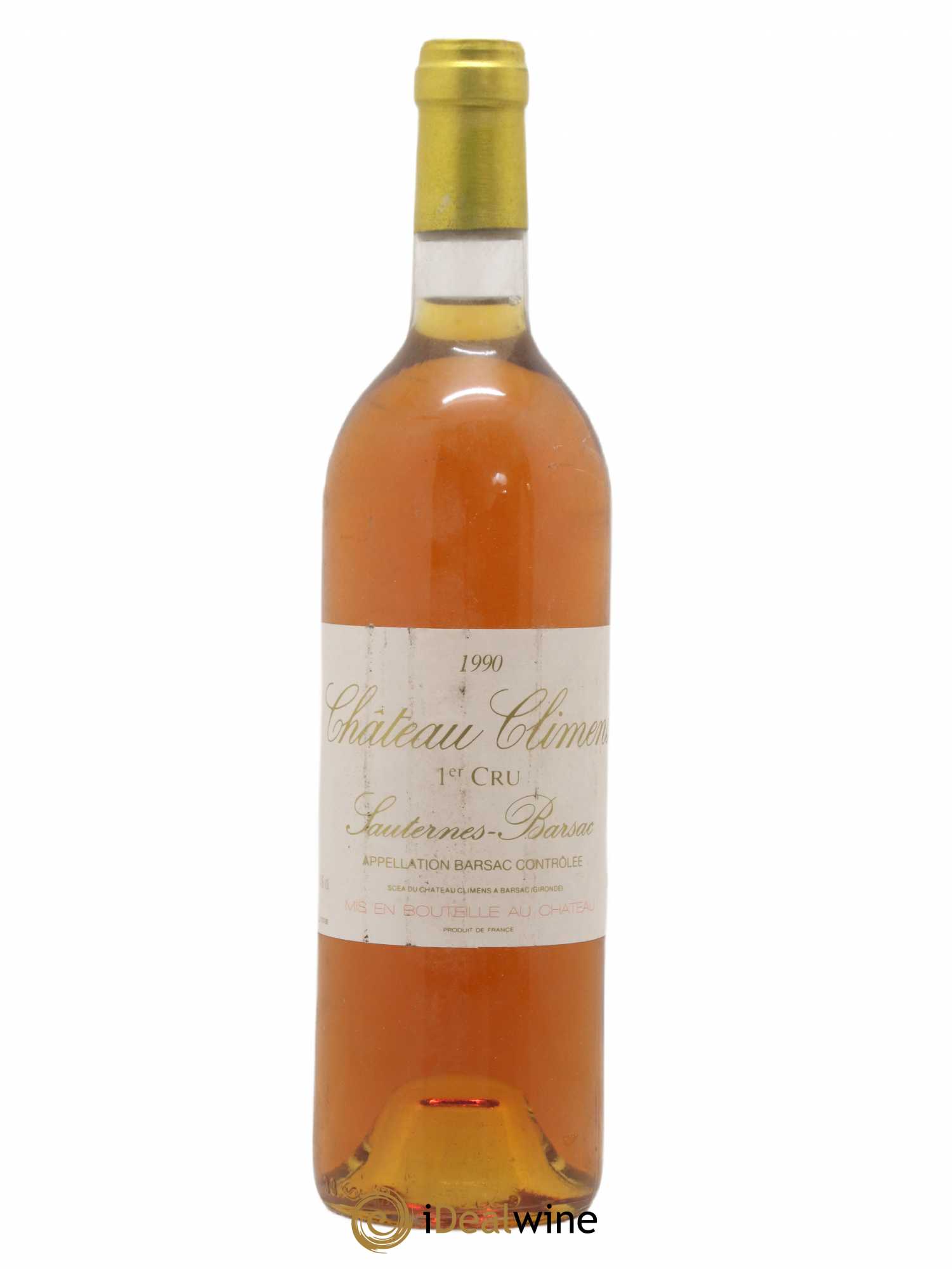 Château Climens 1er Grand Cru Classé 1990 - Lotto di 1 bottiglia - 0