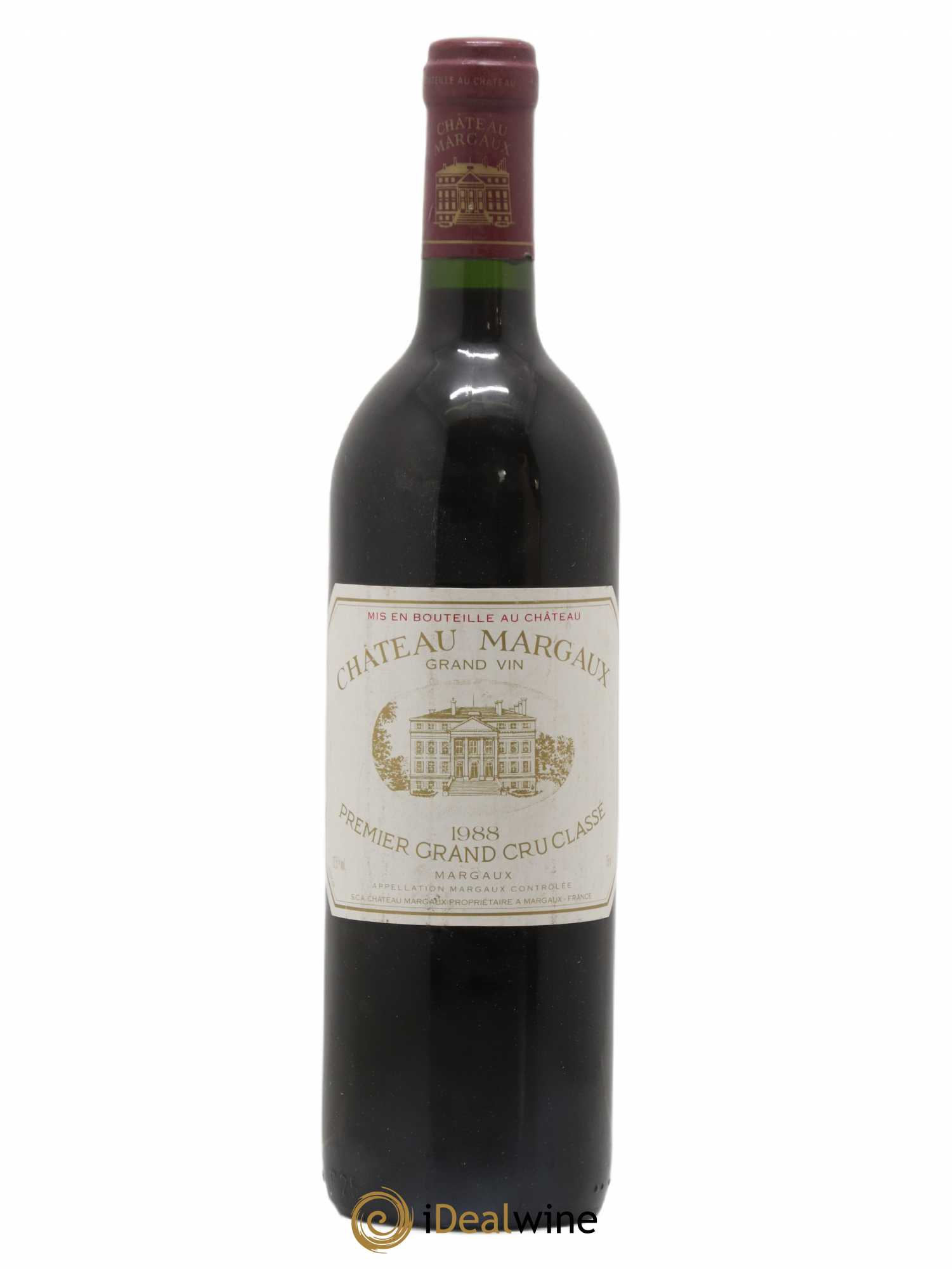Château Margaux 1er Grand Cru Classé 1988 - Lot de 1 bouteille - 0