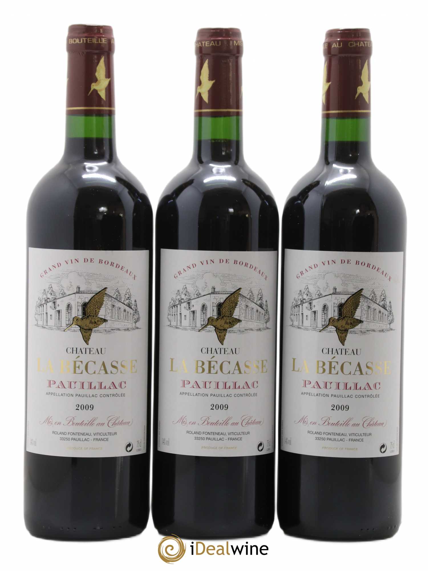Château la Bécasse 2009 - Lot de 12 bouteilles - 4