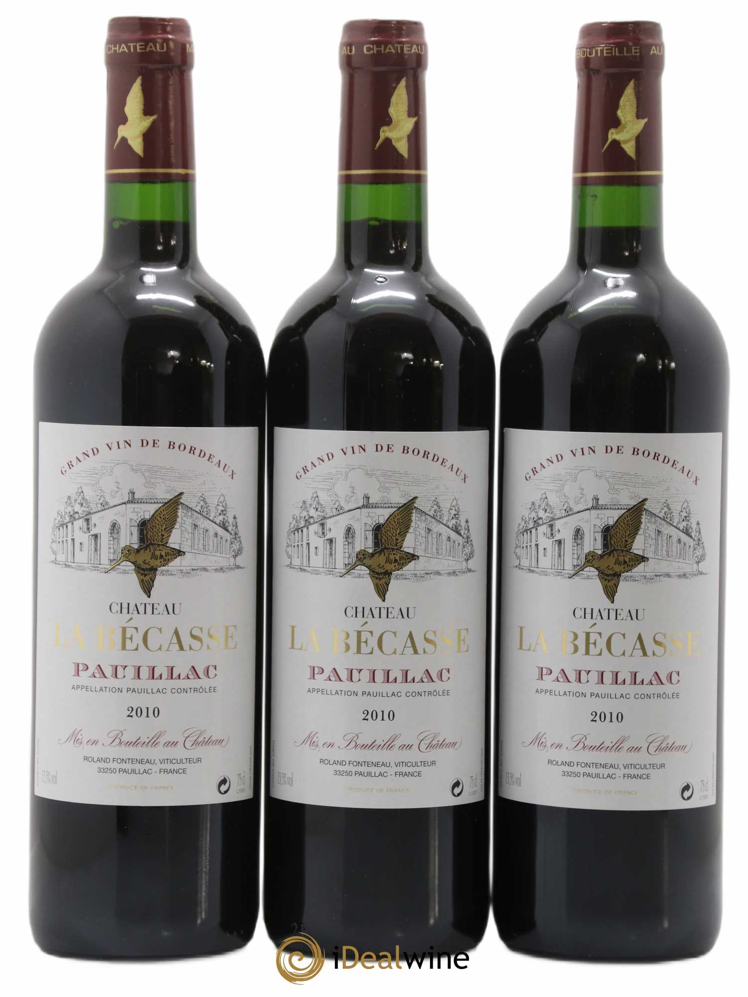 Château la Bécasse 2010 - Lot de 12 bouteilles - 4