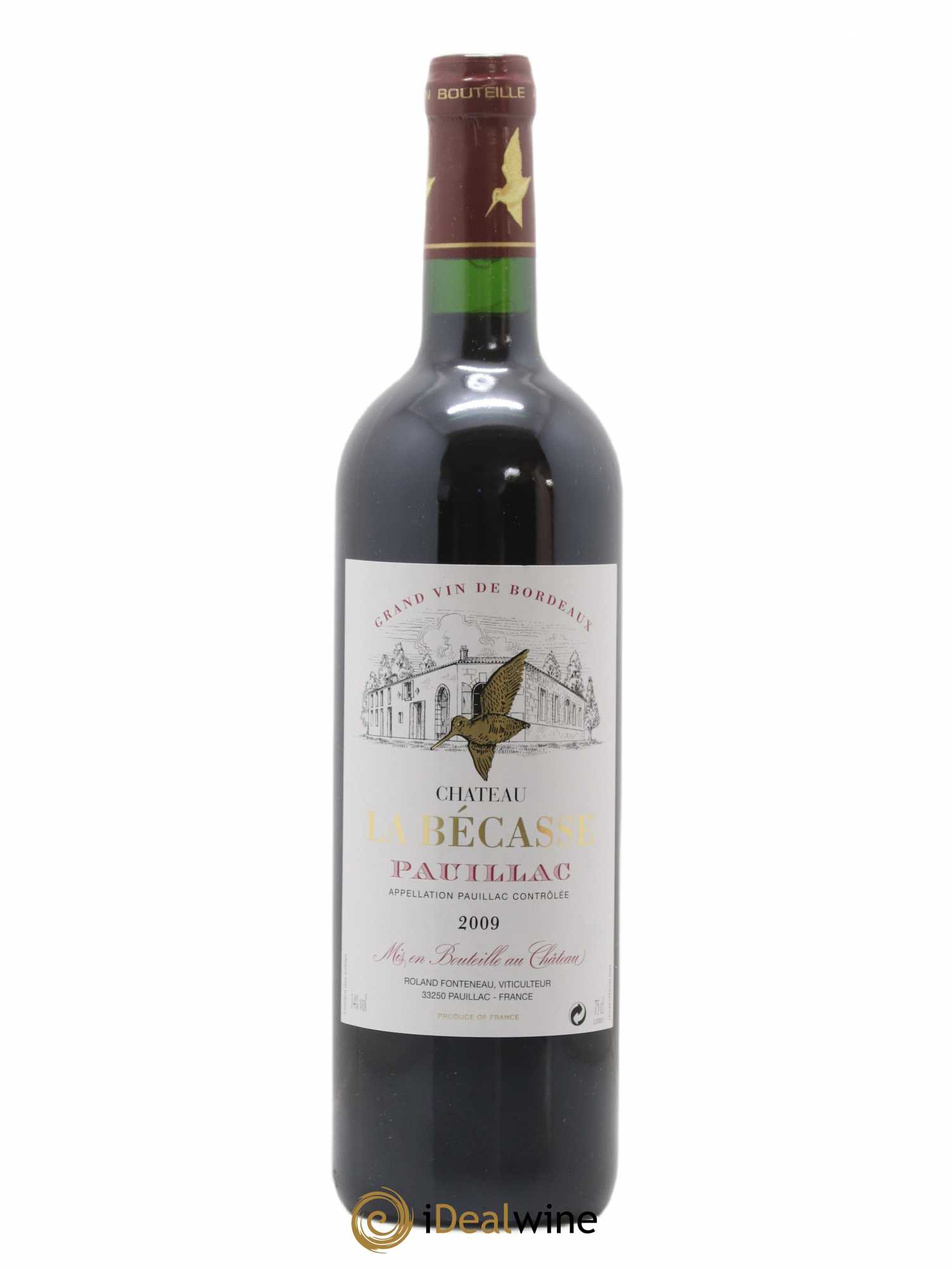 Château la Bécasse 2009 - Lot de 1 bouteille - 0
