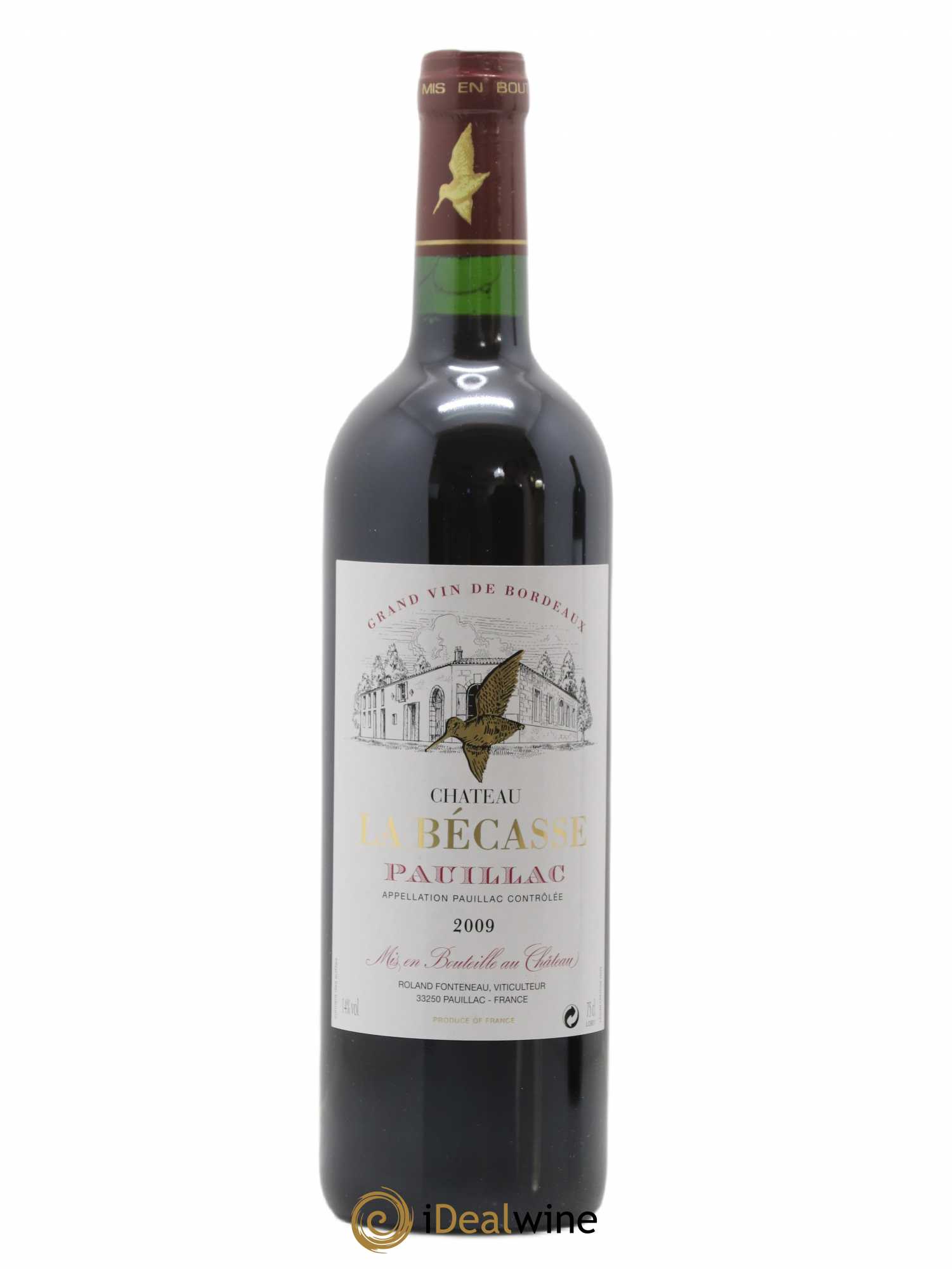 Château la Bécasse 2009 - Lot de 1 bouteille - 0