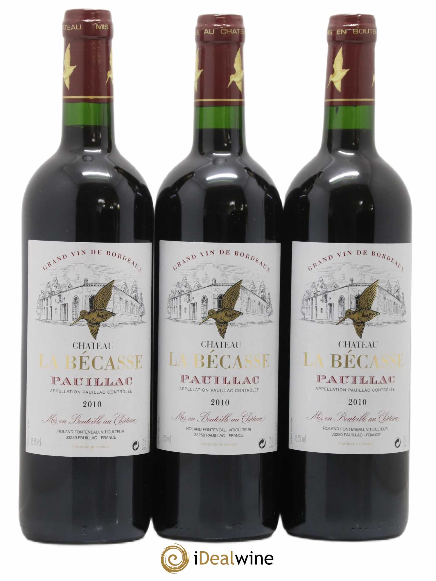 Château la Bécasse 2010 - Lot de 6 bouteilles - 2