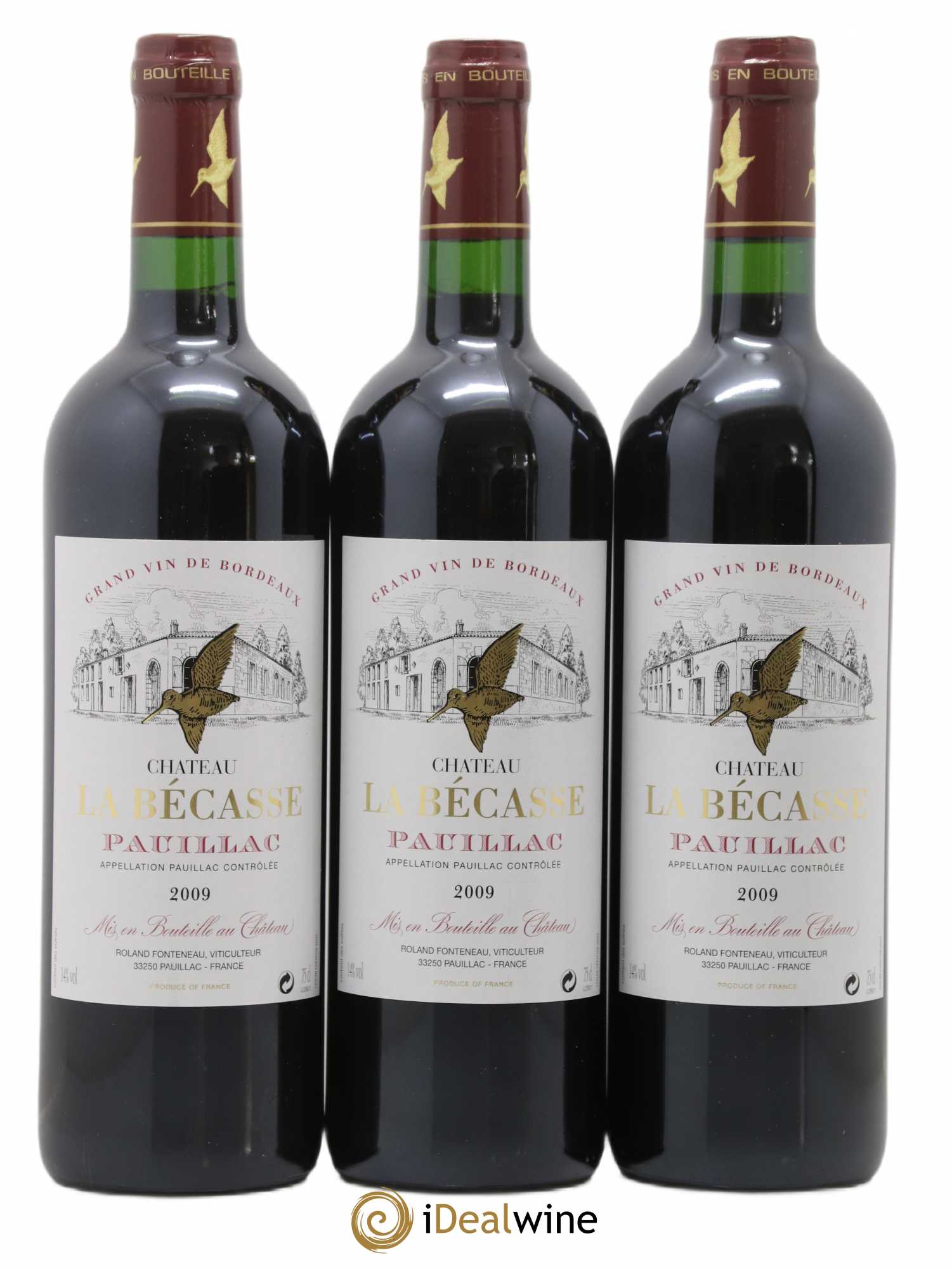 Château la Bécasse 2009 - Lot de 6 bouteilles - 2