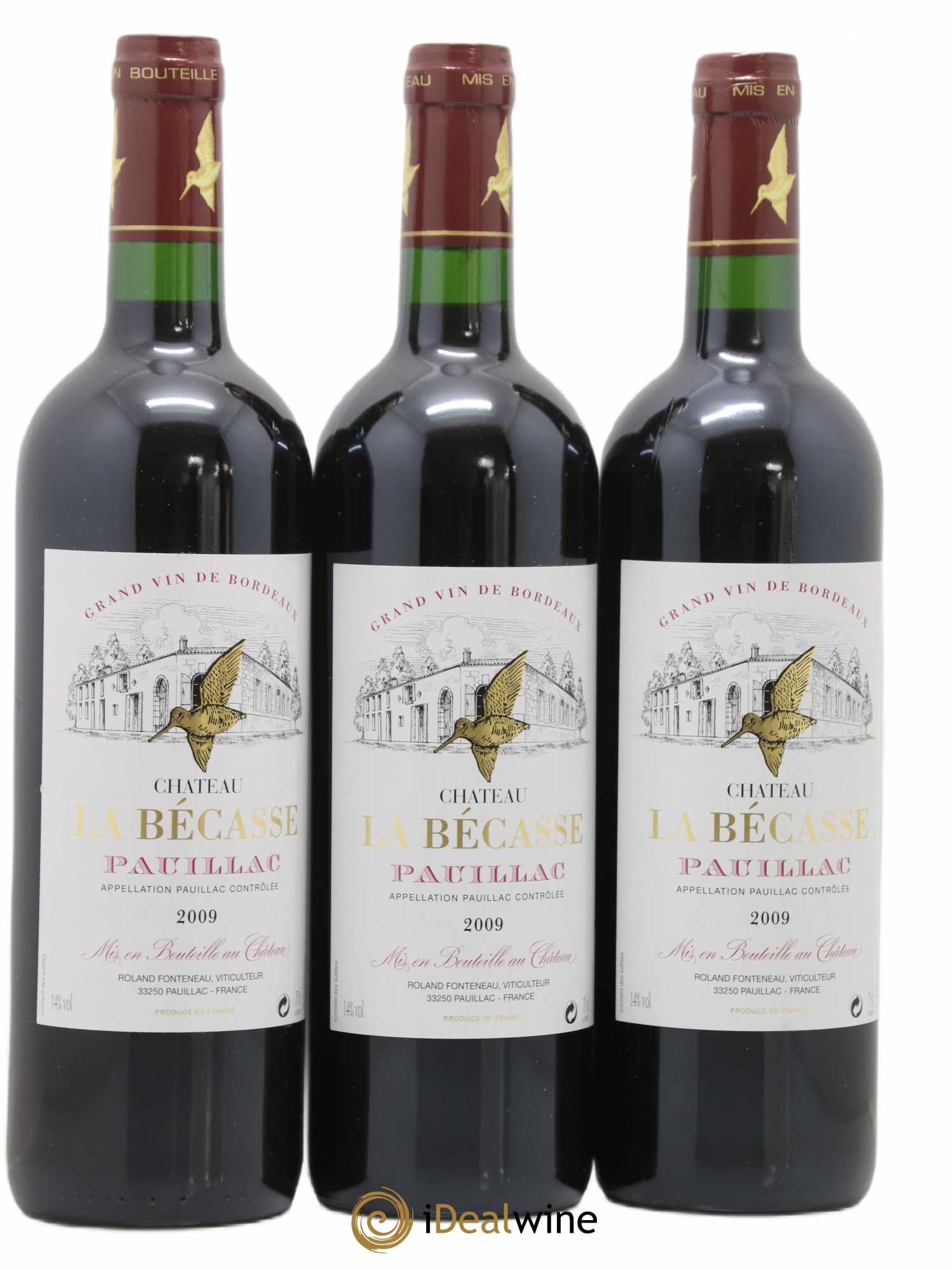 Château la Bécasse 2009 - Lot de 6 bouteilles - 2