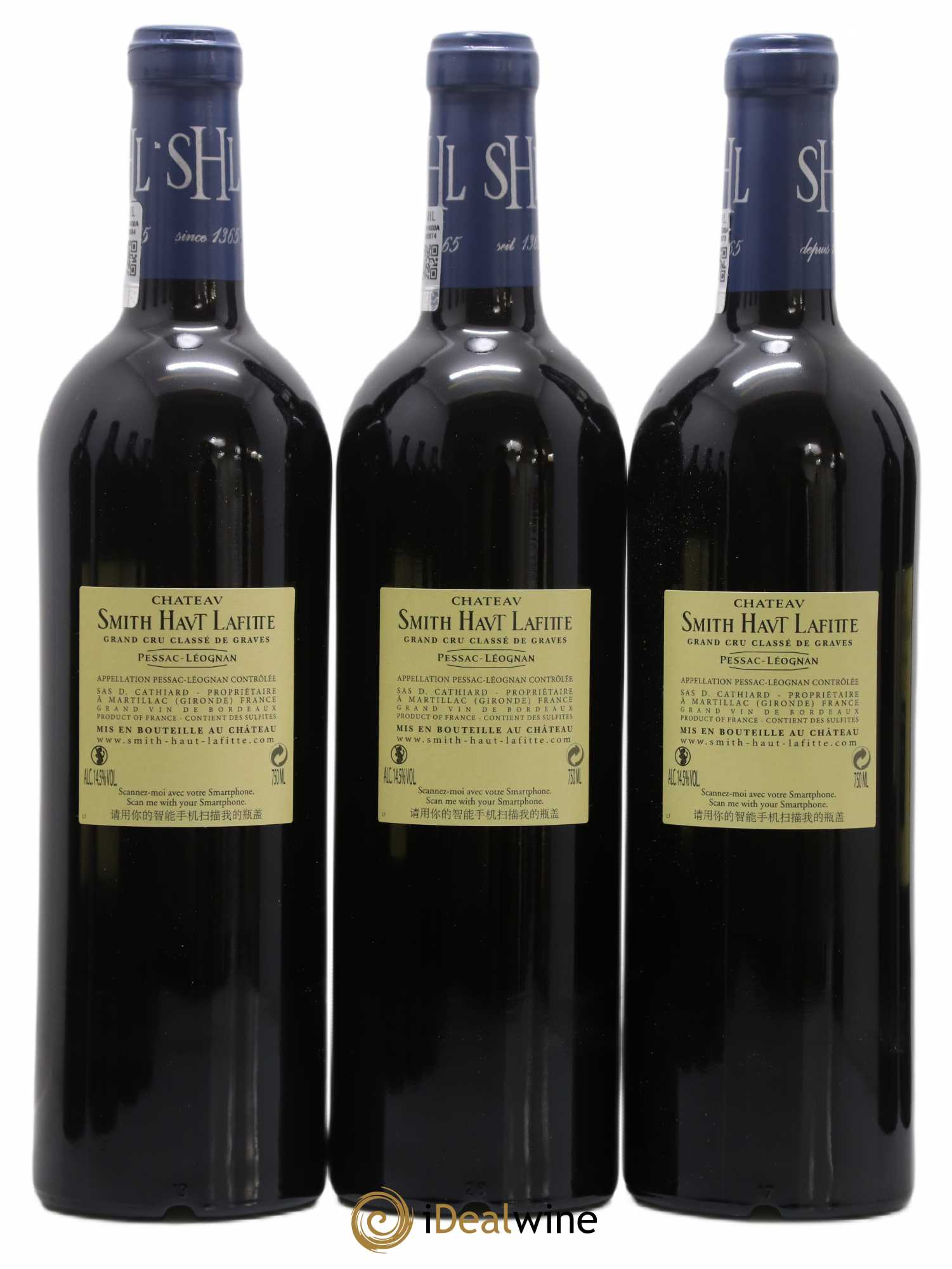 Château Smith Haut Lafitte Cru Classé de Graves 2010 - Lot de 12 bouteilles - 2