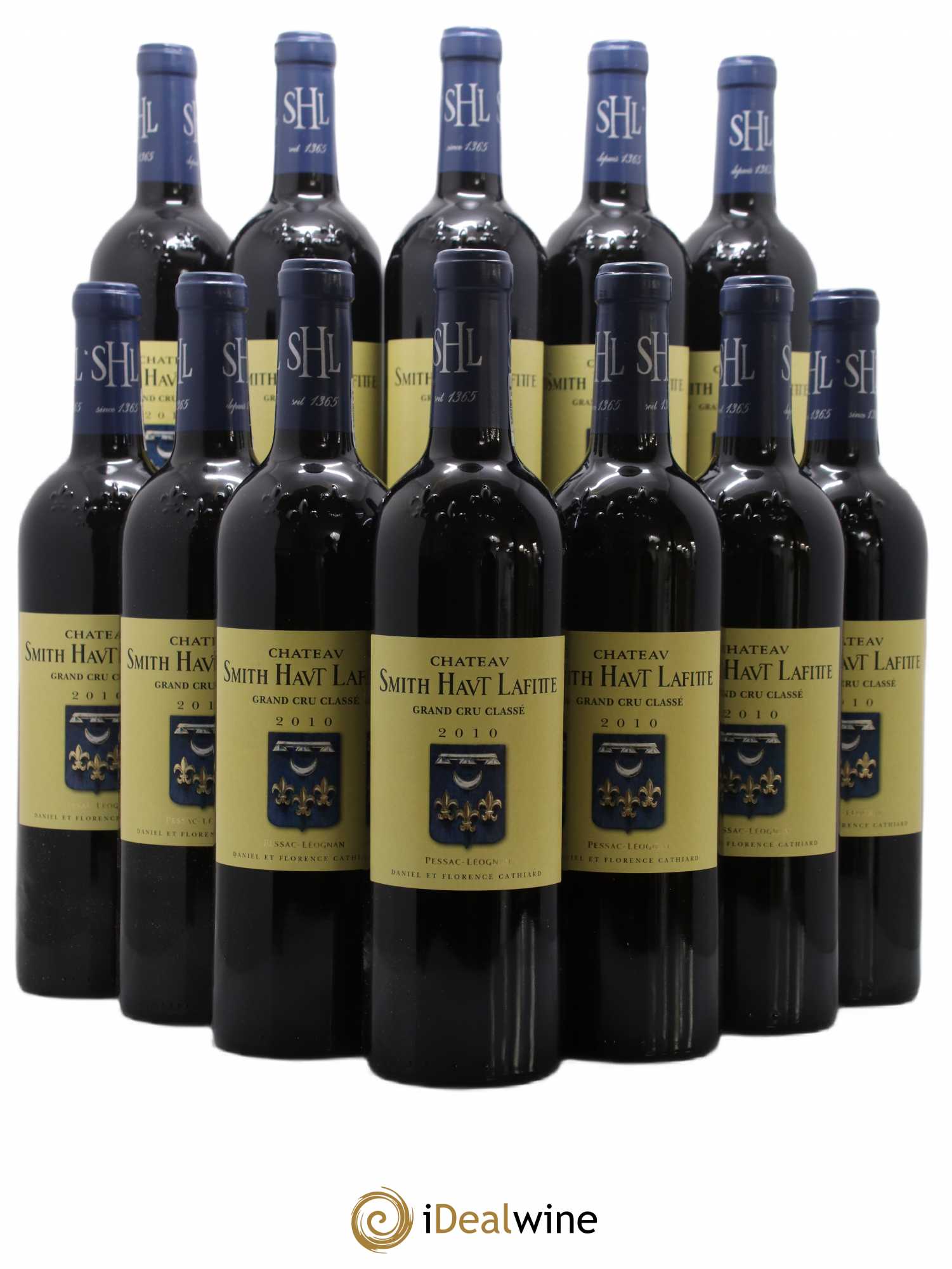 Château Smith Haut Lafitte Cru Classé de Graves 2010 - Lot de 12 bouteilles - 0