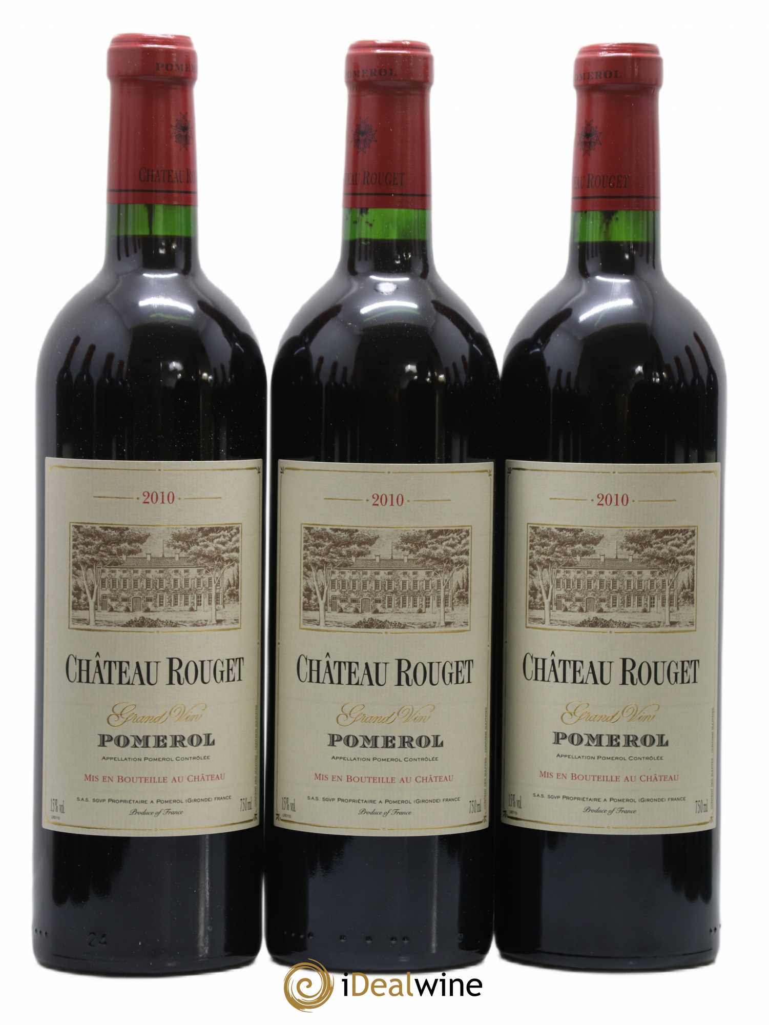 Château Rouget 2010 - Lot de 12 bouteilles - 1