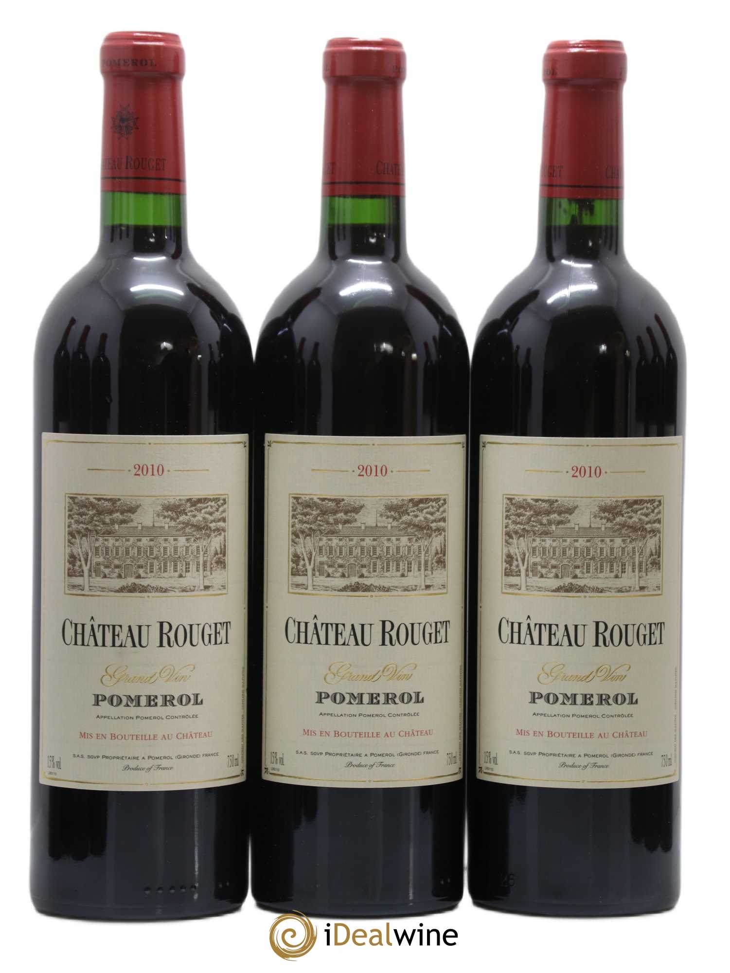 Château Rouget 2010 - Lot de 12 bouteilles - 2