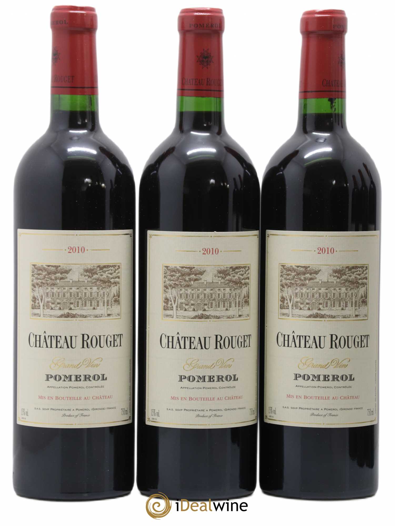 Château Rouget 2010 - Posten von 12 Flaschen - 2