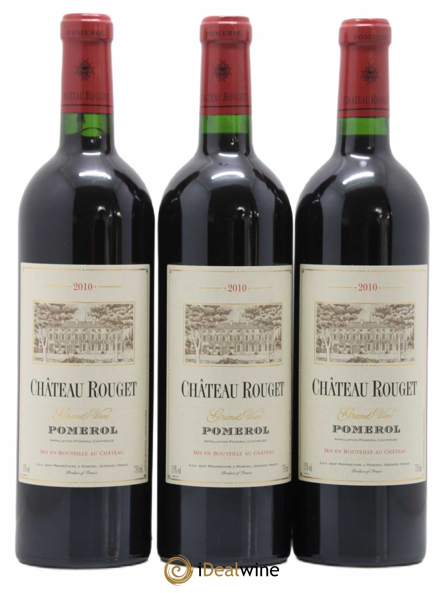 Château Rouget 2010 - Posten von 12 Flaschen - 3