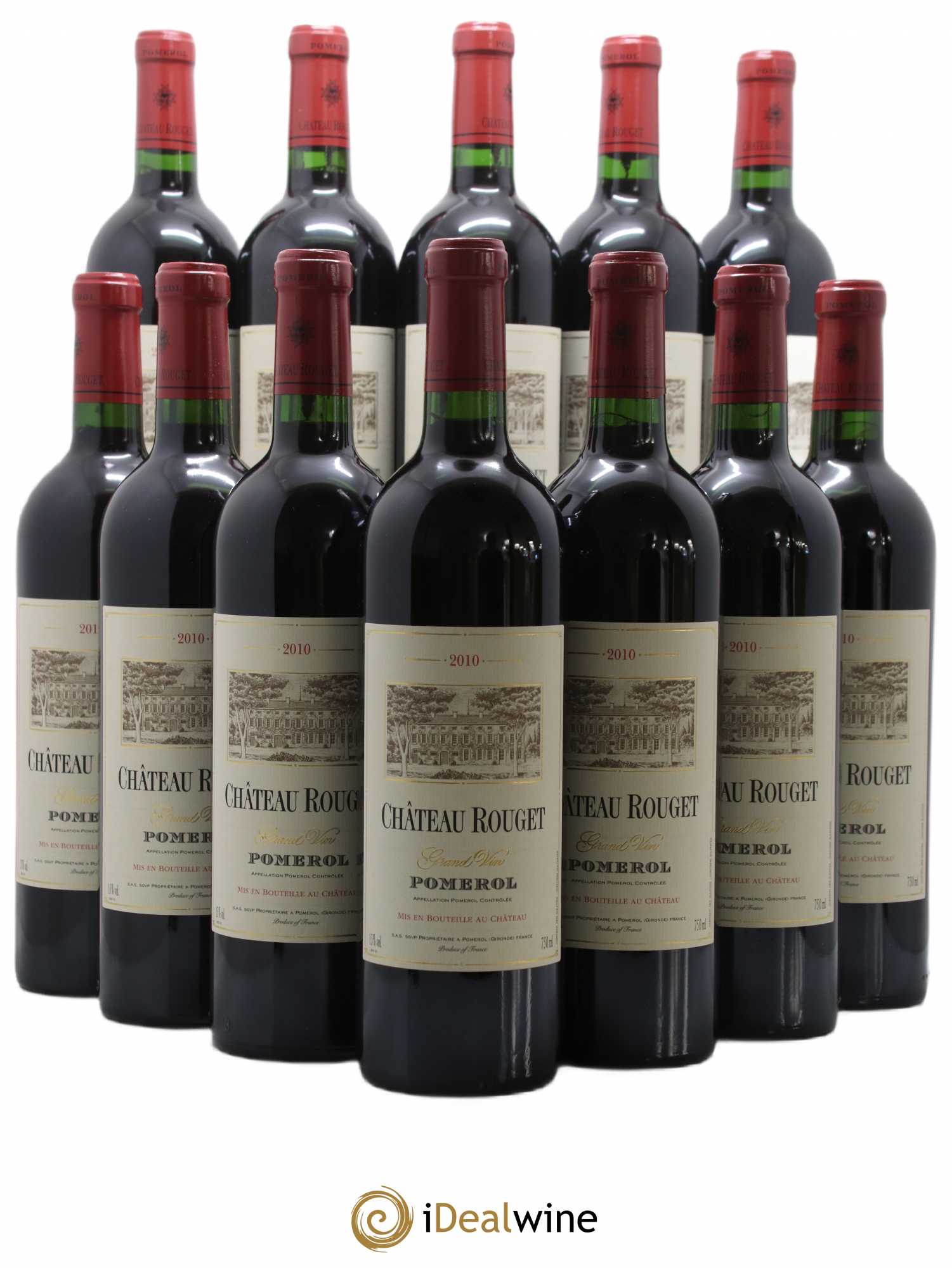 Château Rouget 2010 - Posten von 12 Flaschen - 0