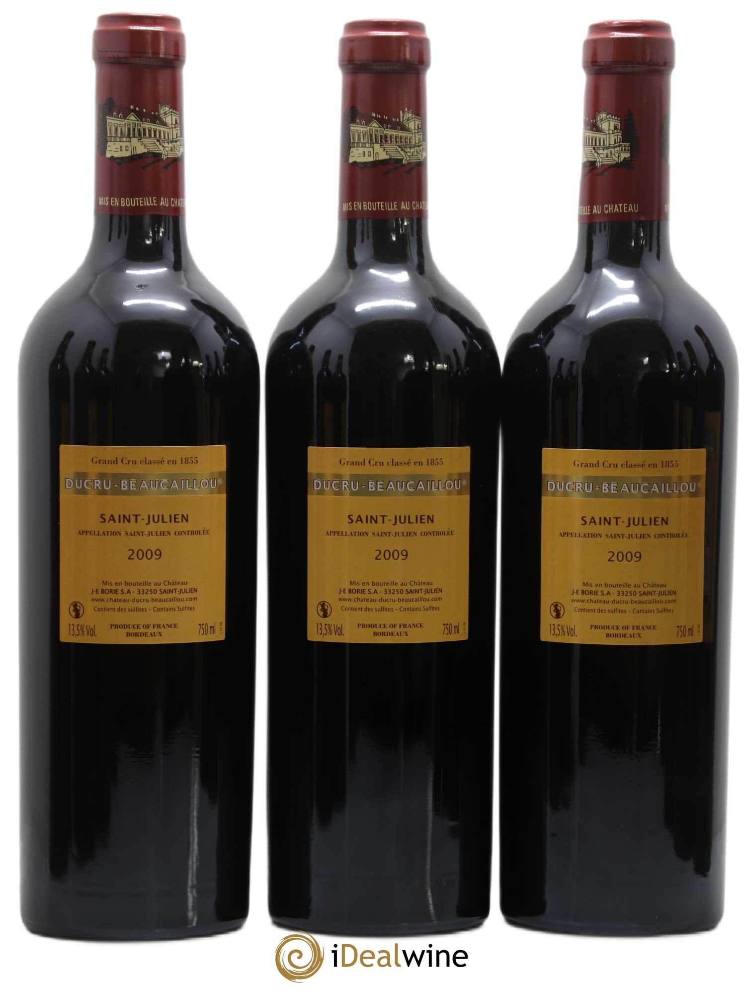 Château Ducru Beaucaillou 2ème Grand Cru Classé 2009 - Lot de 12 bouteilles - 2