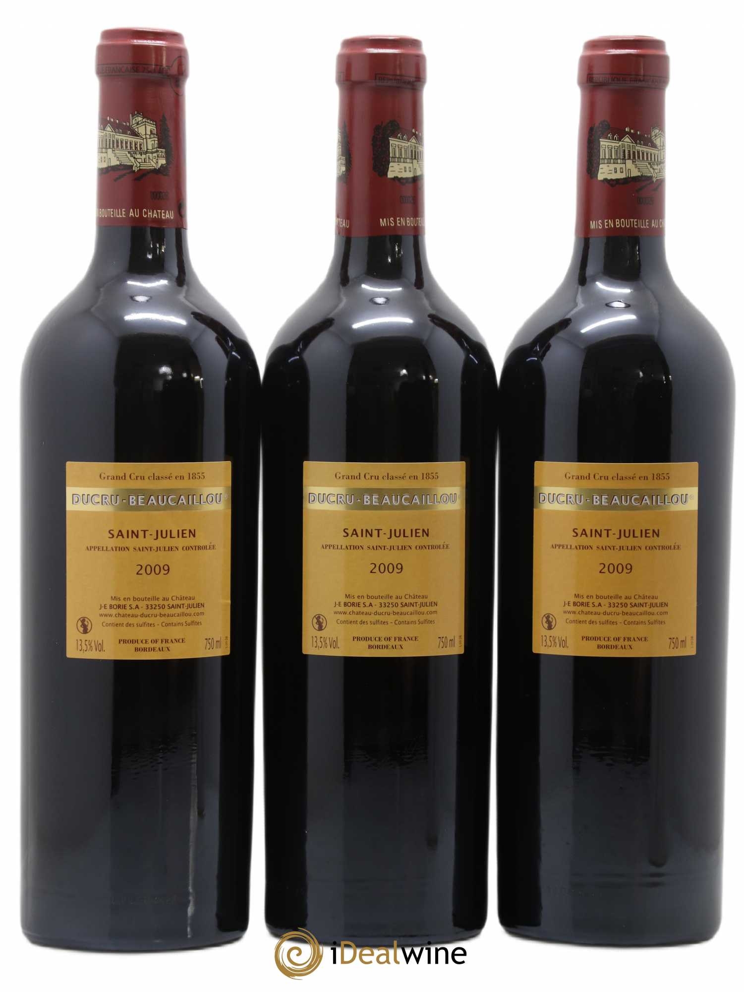 Château Ducru Beaucaillou 2ème Grand Cru Classé 2009 - Lot de 12 bouteilles - 6