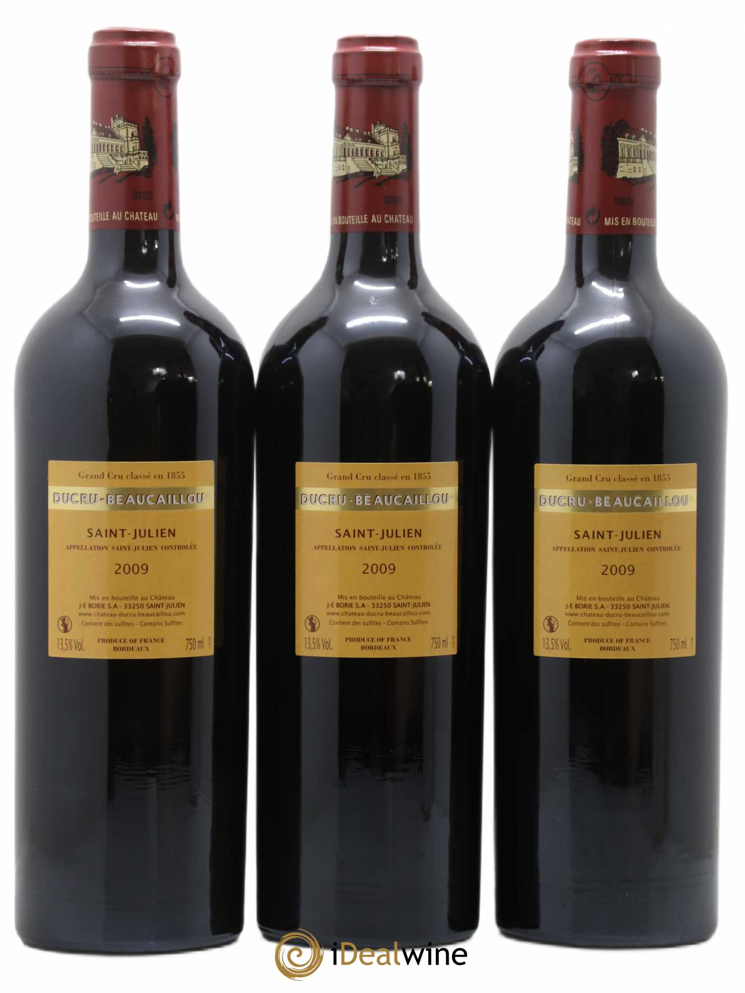 Château Ducru Beaucaillou 2ème Grand Cru Classé 2009 - Lot de 12 bouteilles - 8