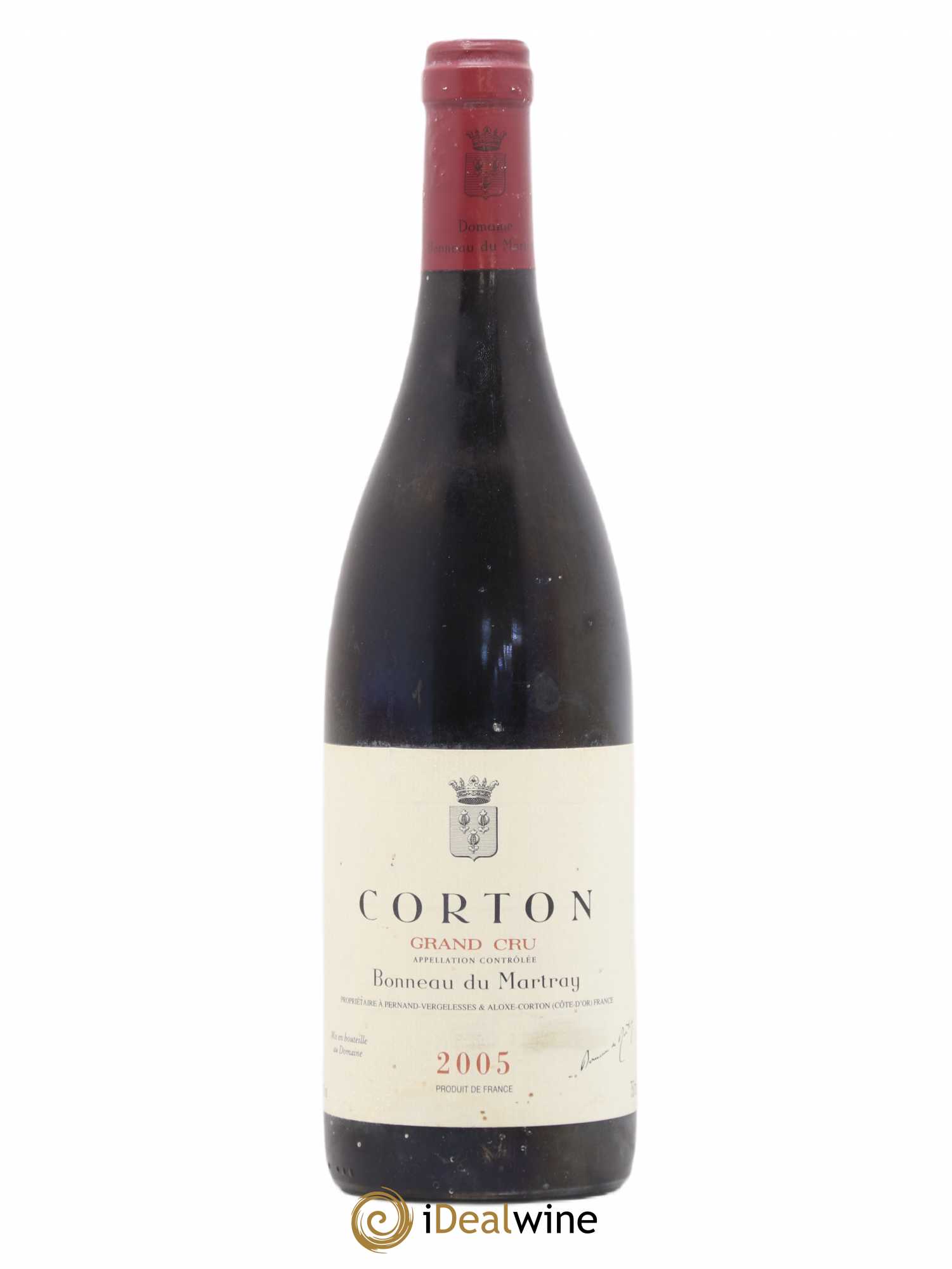Corton Grand Cru Bonneau du Martray (Domaine) 2005 - Lot de 1 bouteille - 0