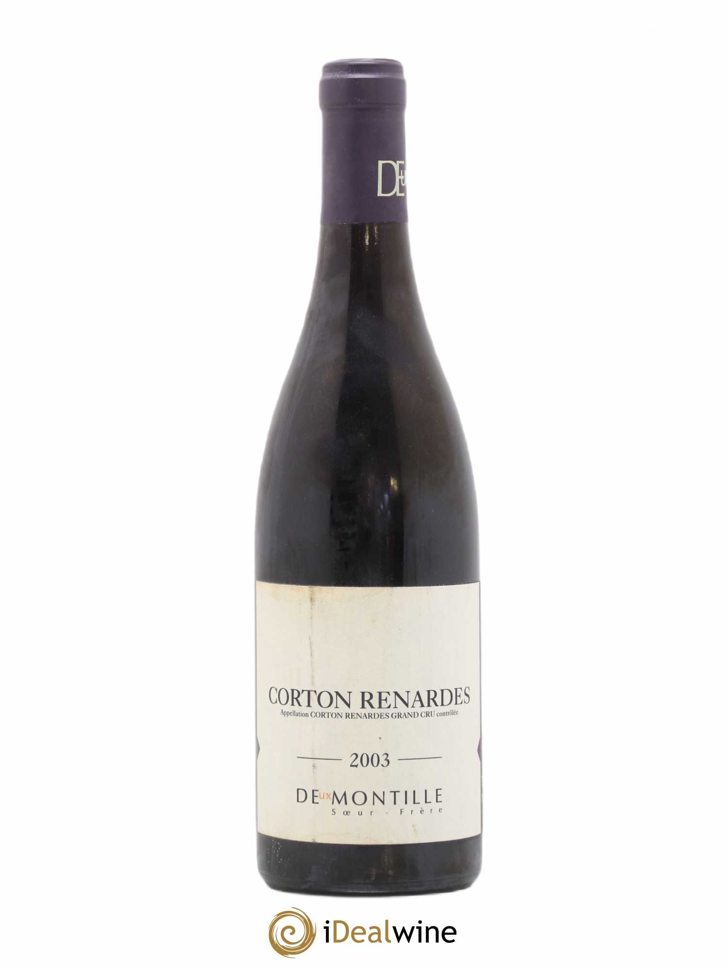 Corton Grand Cru Renardes Maison Deux Montille 2003 - Posten von 1 Flasche - 0