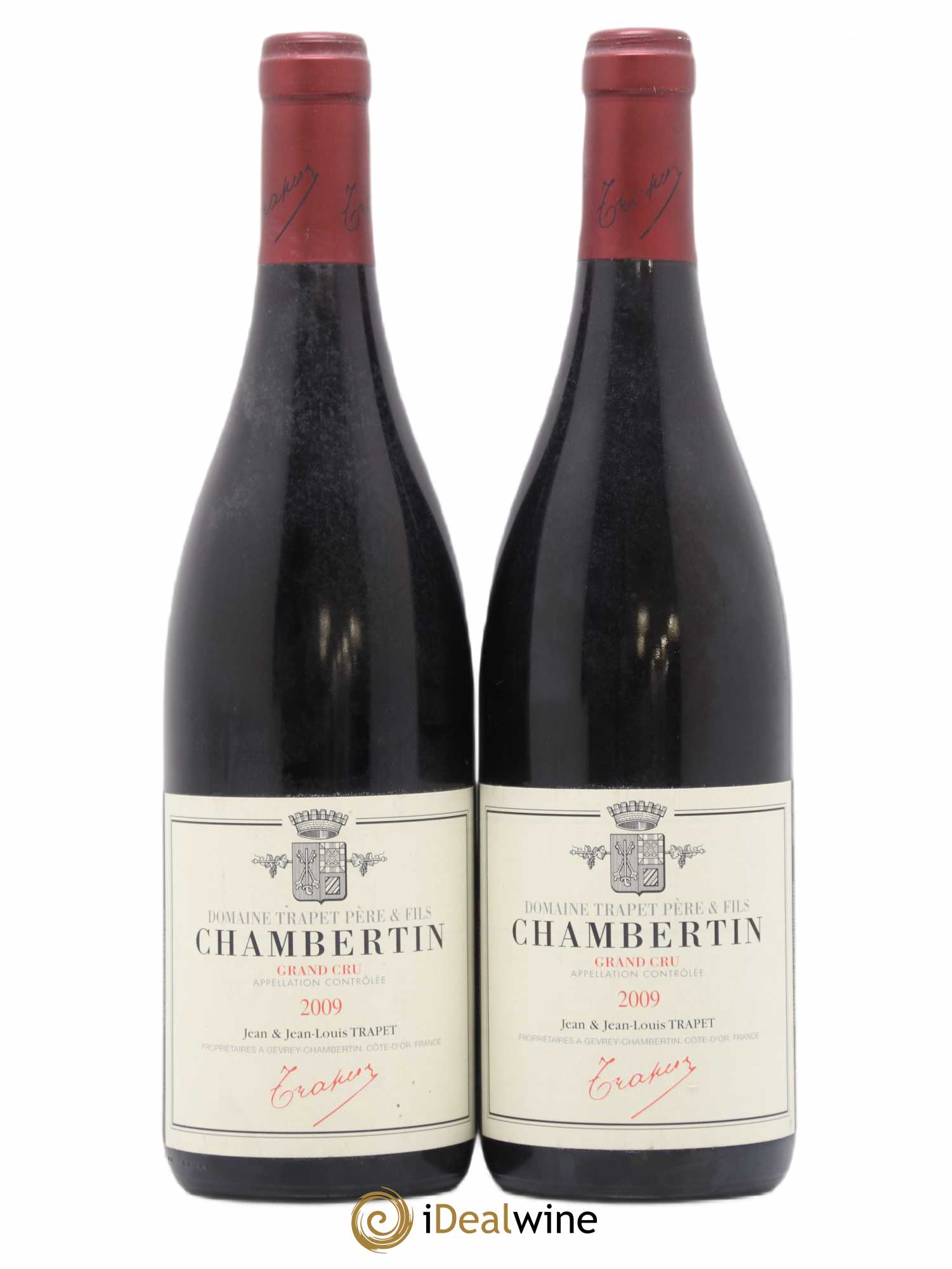Chambertin Grand Cru Domaine Trapet 2009 - Lot de 2 bouteilles - 0