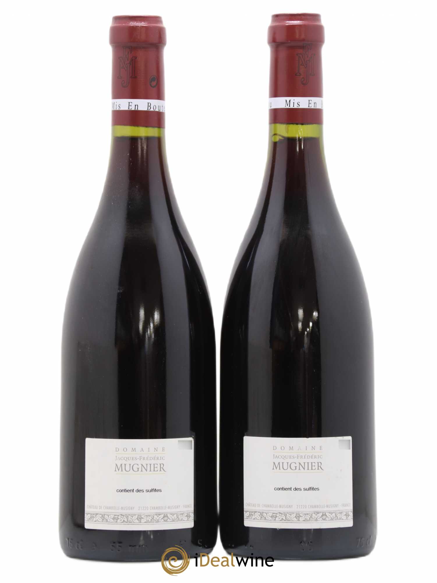 Chambolle-Musigny Jacques-Frédéric Mugnier 2005 - Lot de 2 bouteilles - 1